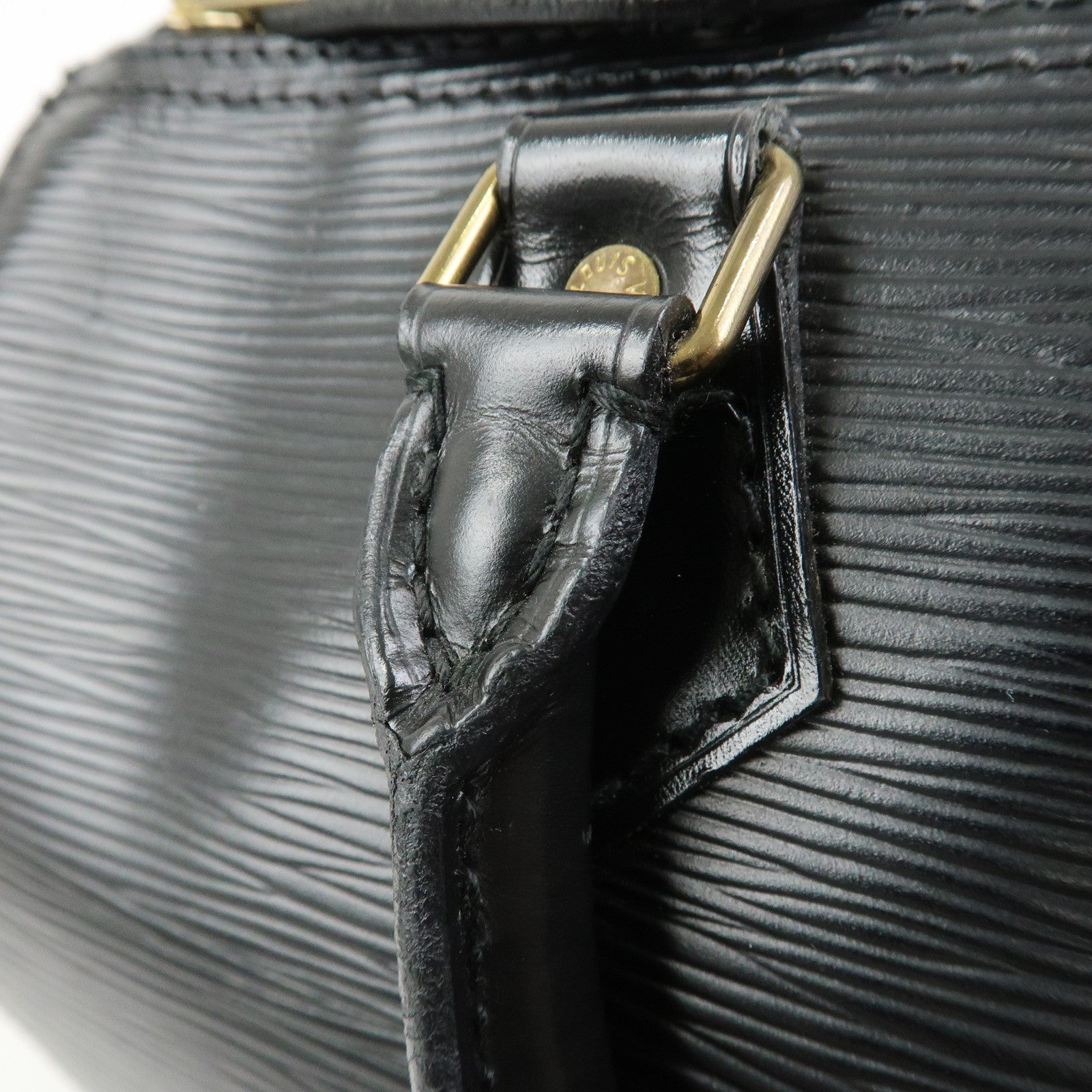 Louis Vuitton Epi Speedy 25 Boston Bag Hand Bag Noir Black M43012