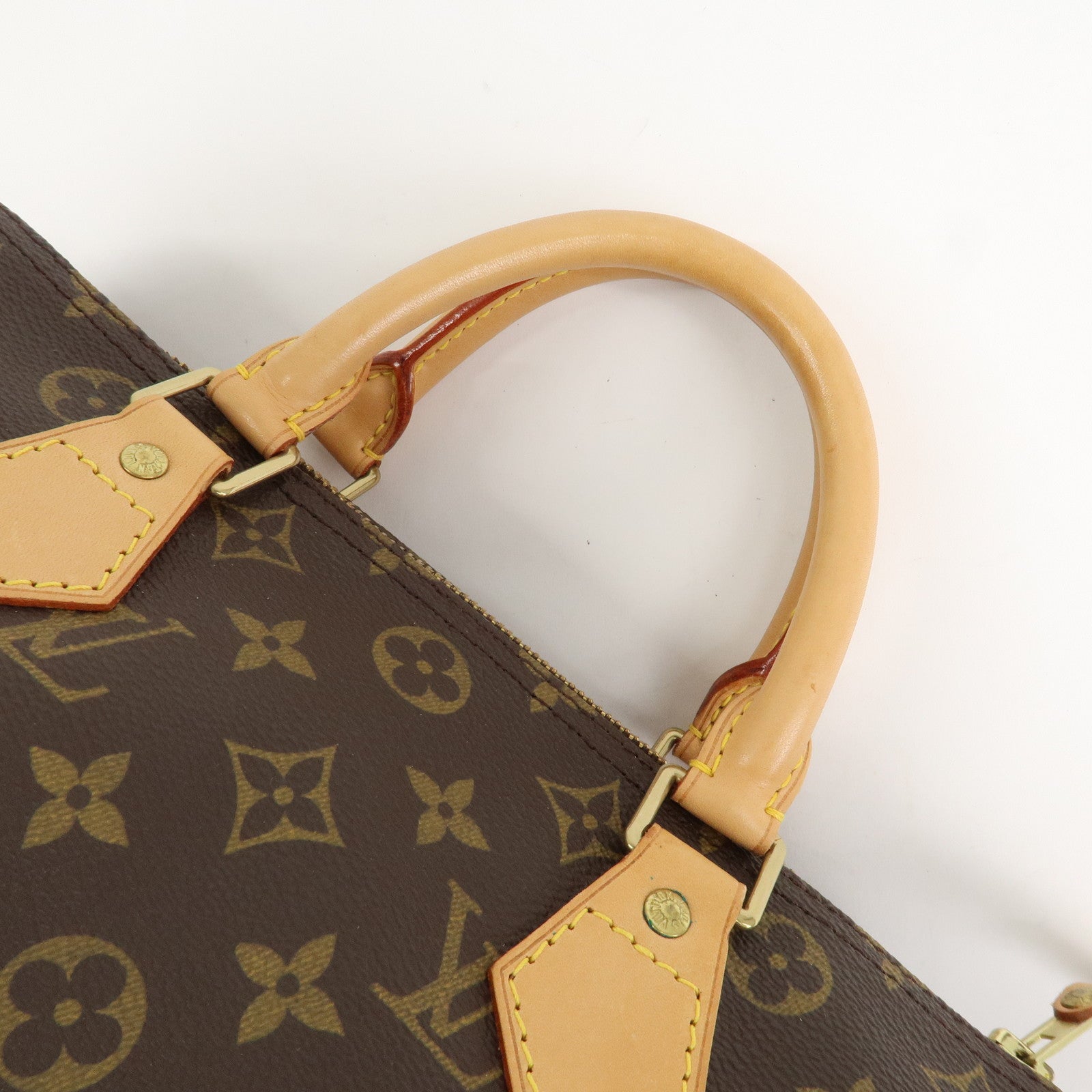 Louis Vuitton Monogram Canvas Speedy 30 Hand Bag Brown M41526