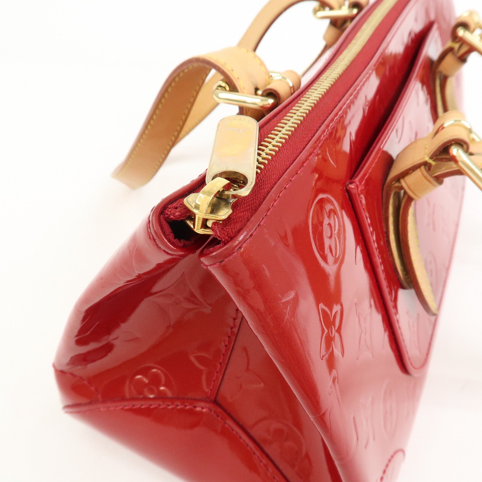 Louis Vuitton Vernis Rosewood Avenue Hand Bag Pomme DAmour M93507