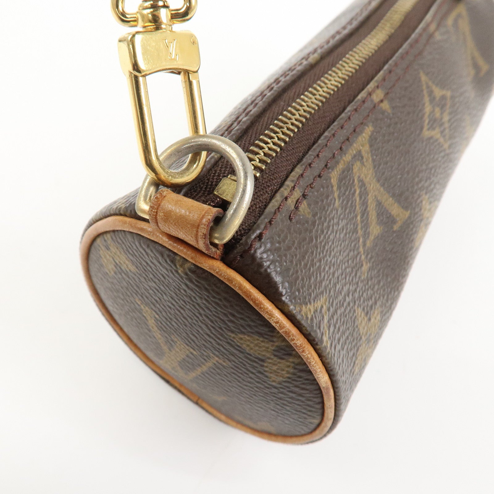 Louis Vuitton Monogram Mini Pouch for Papillon Bag New Style Brown