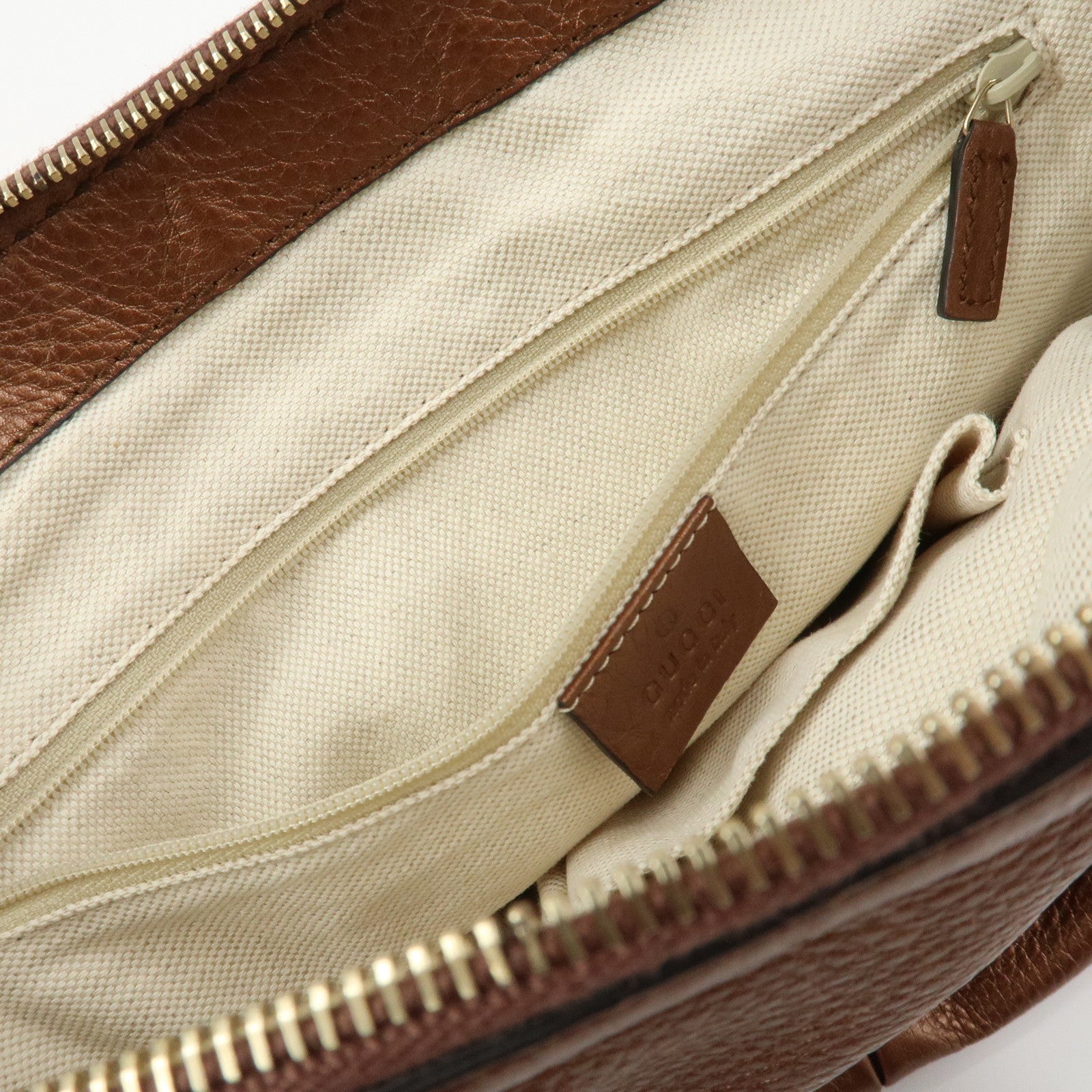 GUCCI Interlocking G Leather 2Way Bag Shoulder Bag Hand Bag 247902