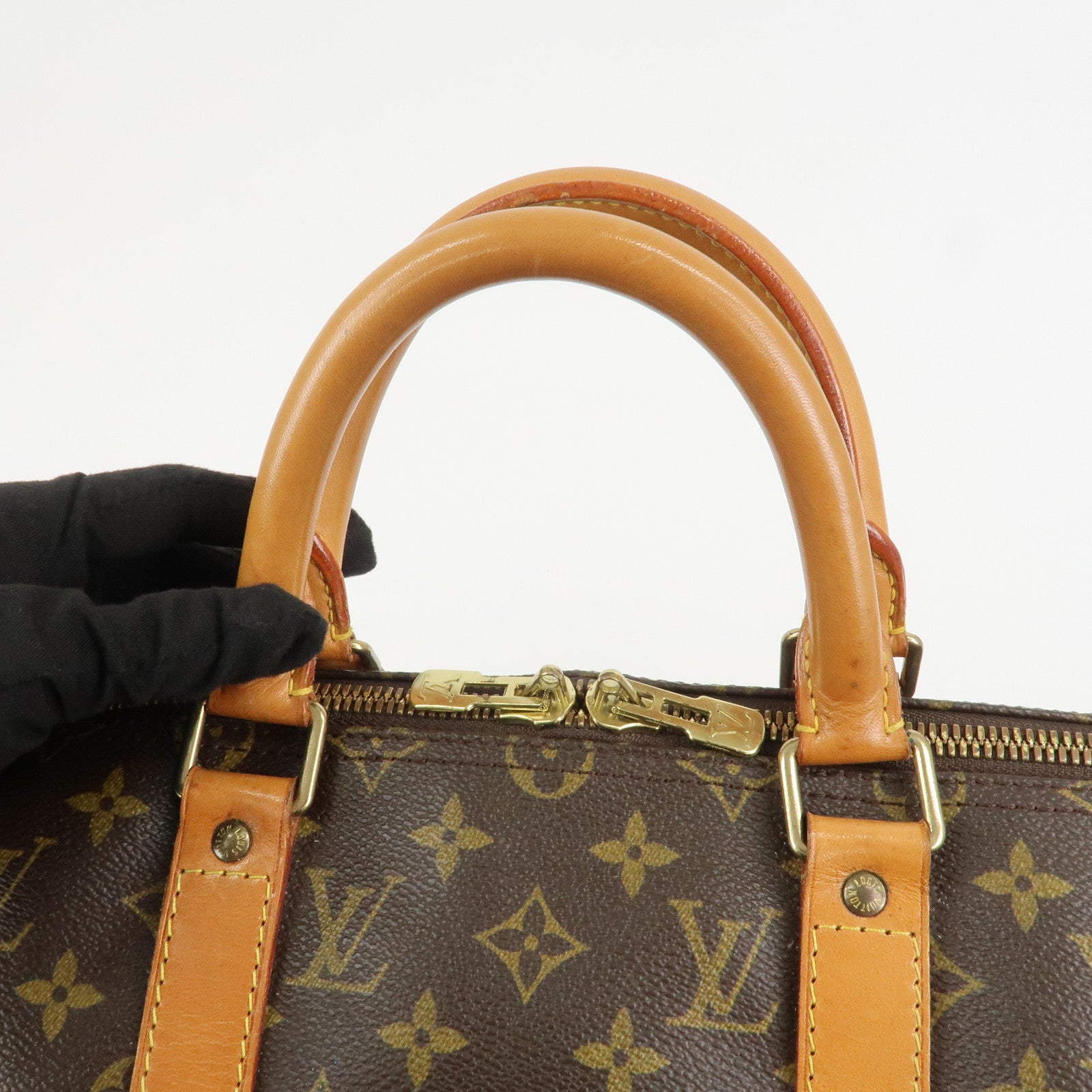 Louis Vuitton Monogram Keep All 50 Boston Bag Travel Bag M41426