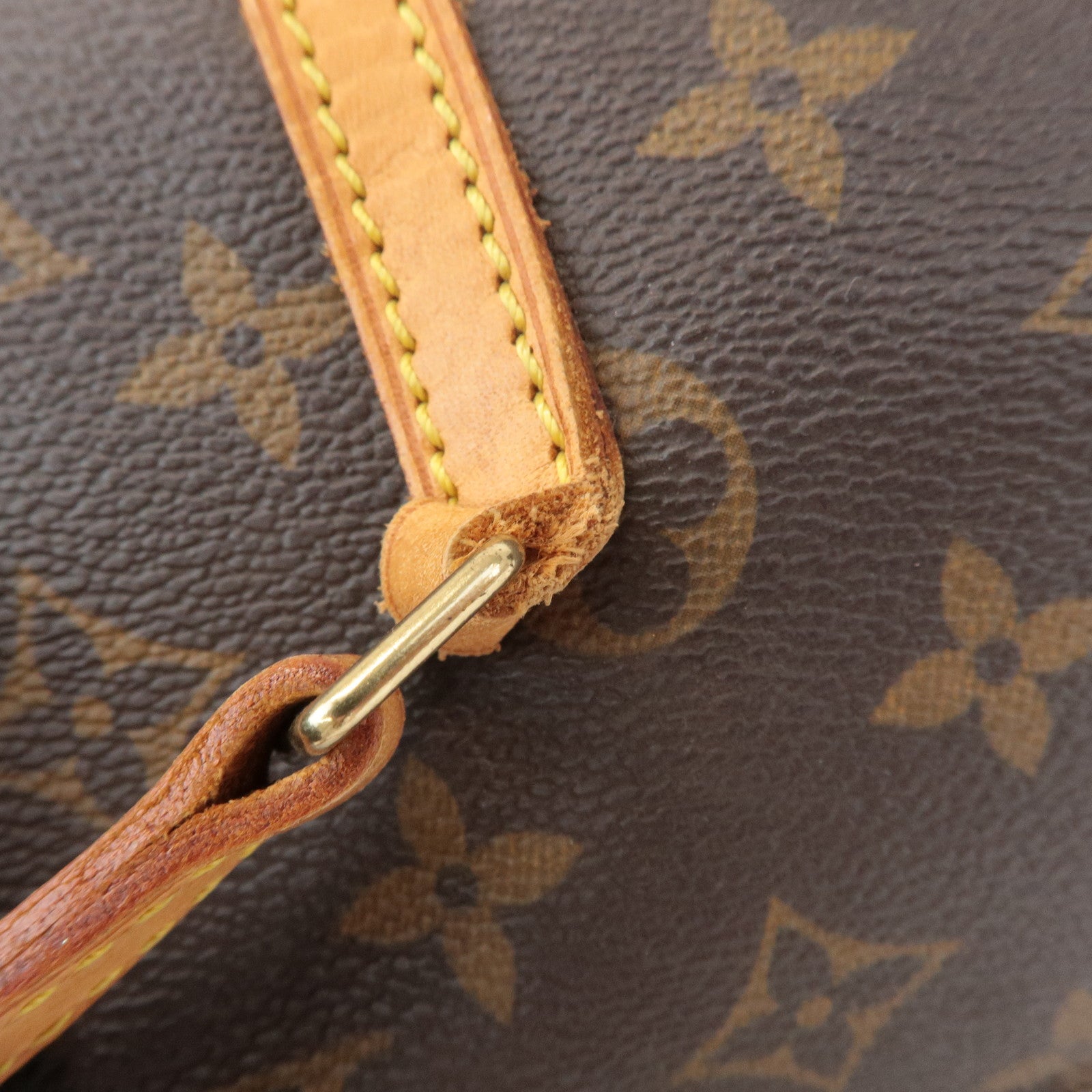 Louis Vuitton Monogram Papillon 30 Hand Bag New Style Brown M51385