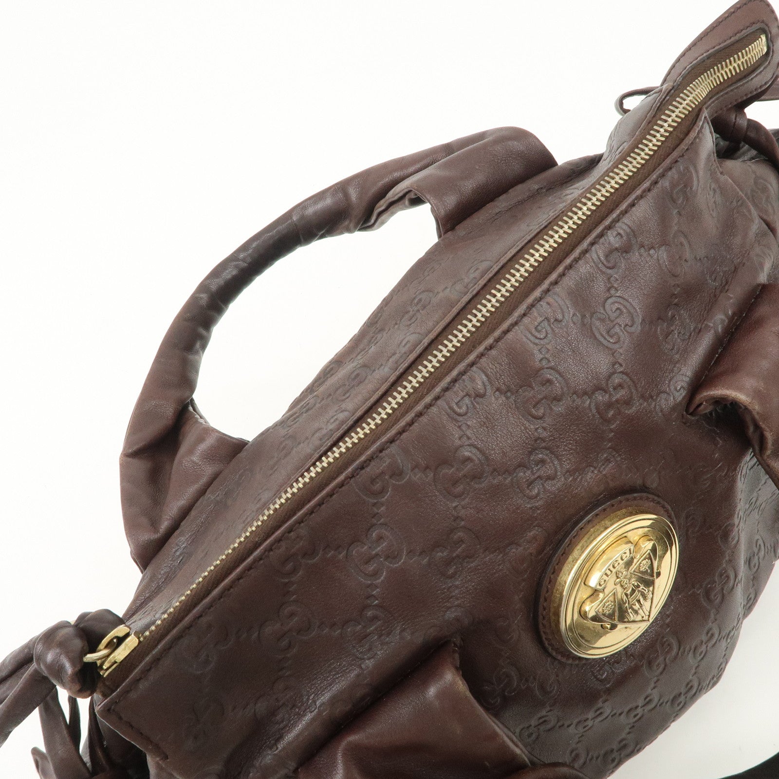 GUCCI Hysteria Guccissima Leather Hand Bag Shoulder Bag 197020