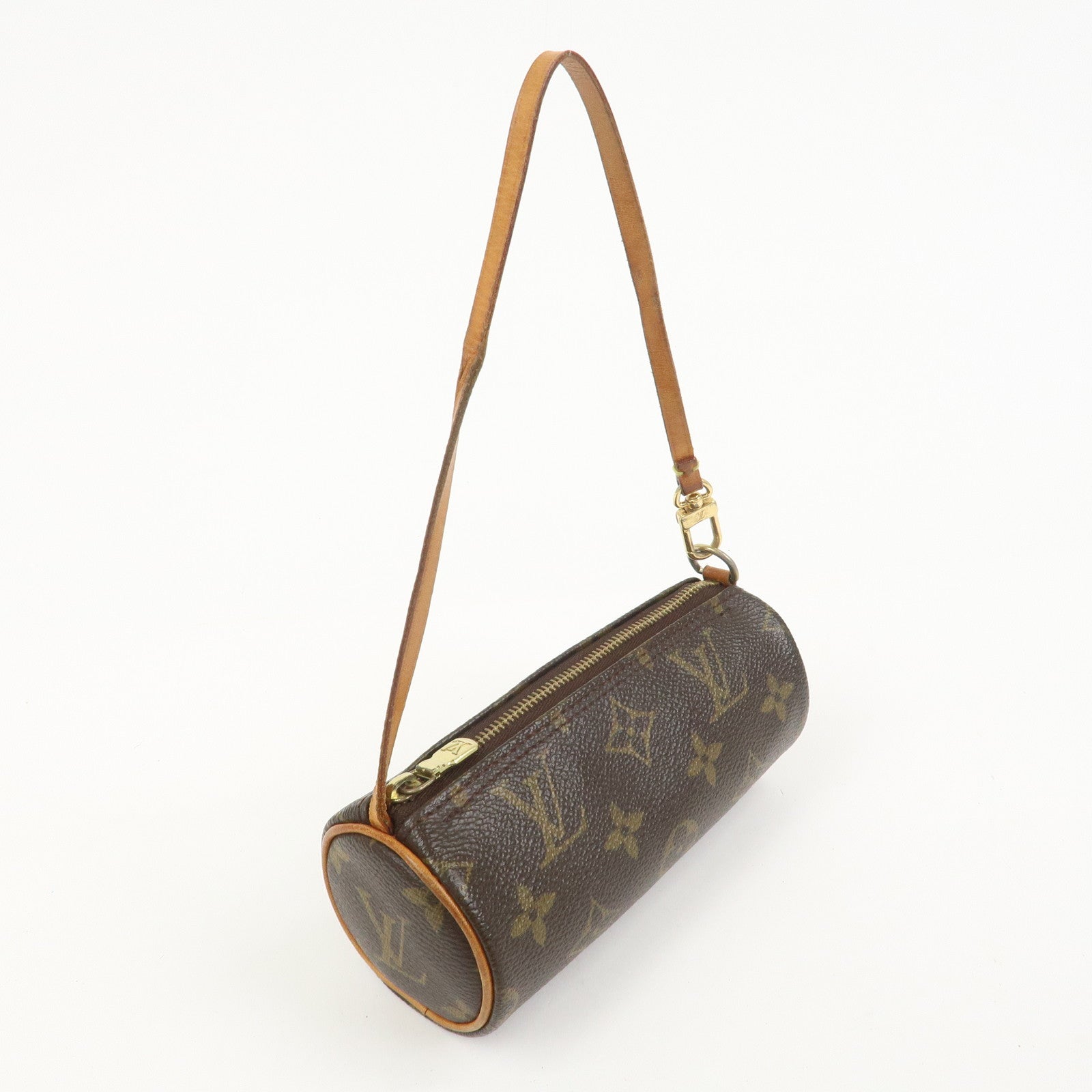 Louis Vuitton Monogram Canvas Mini Pouch for Papillon Bag Brown