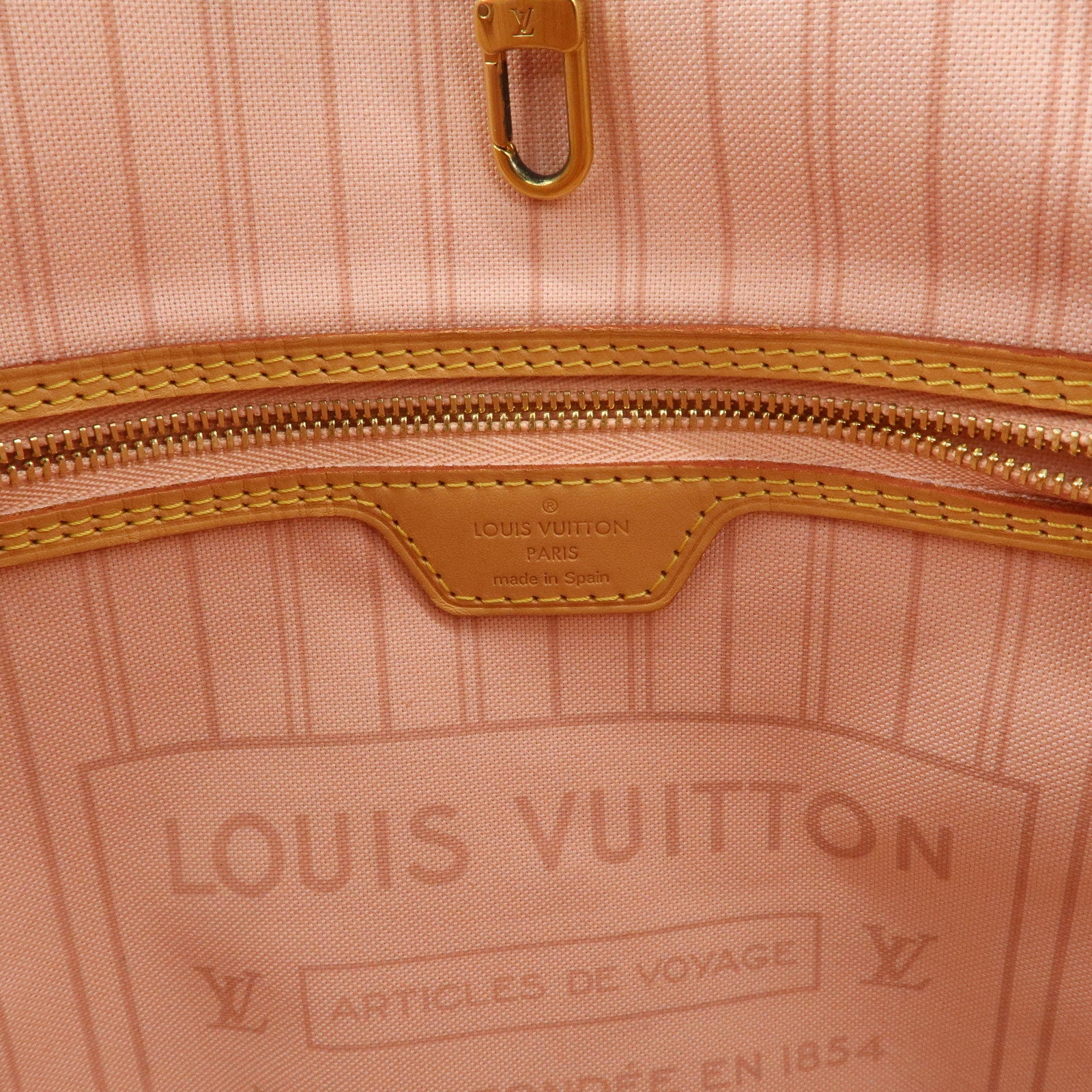 Louis Vuitton Damier Azur Tahiti Neverfull MM Bag & Pouch N41050