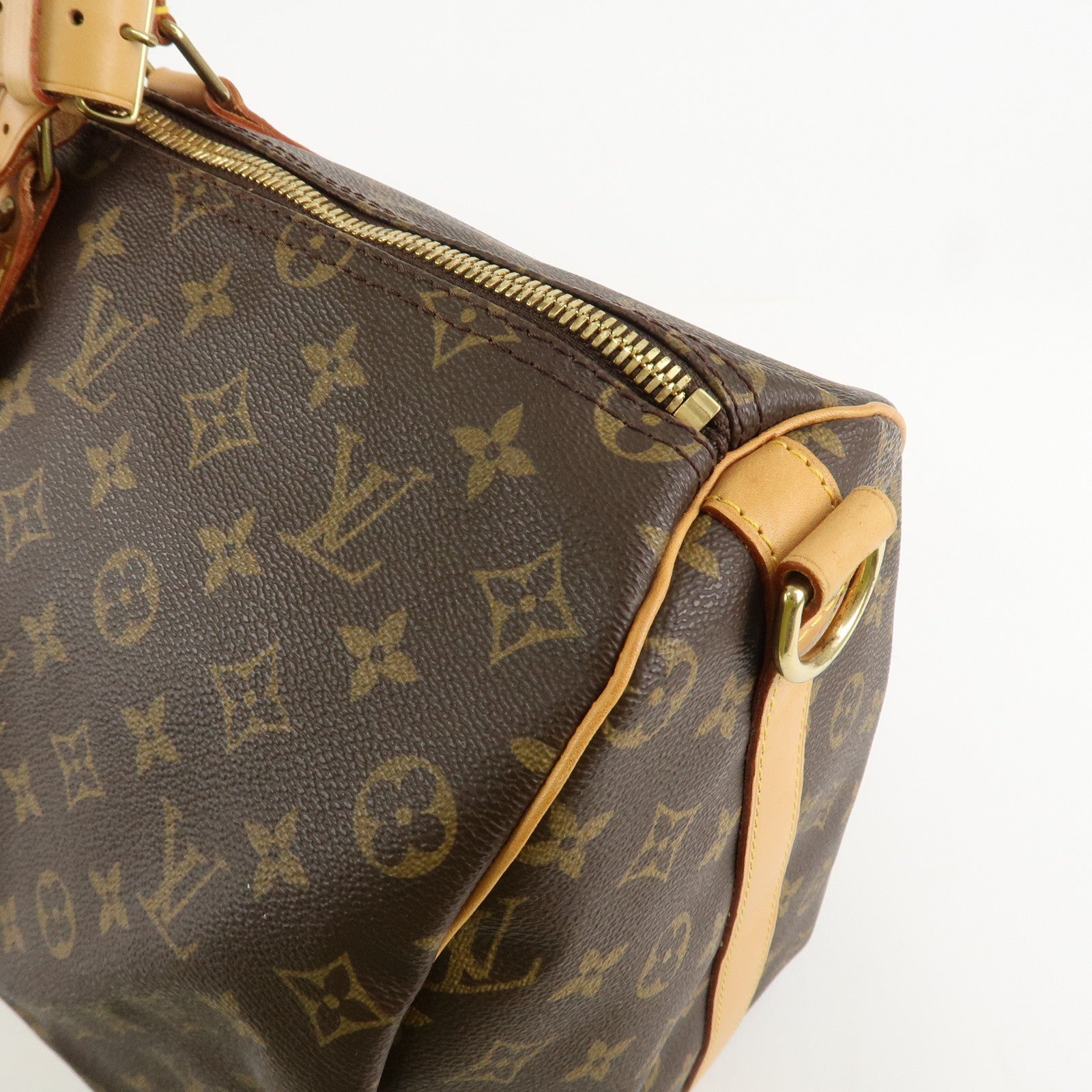 Louis Vuitton Monogram Keep All Bandouliere 50 Boston Bag M41416 Used