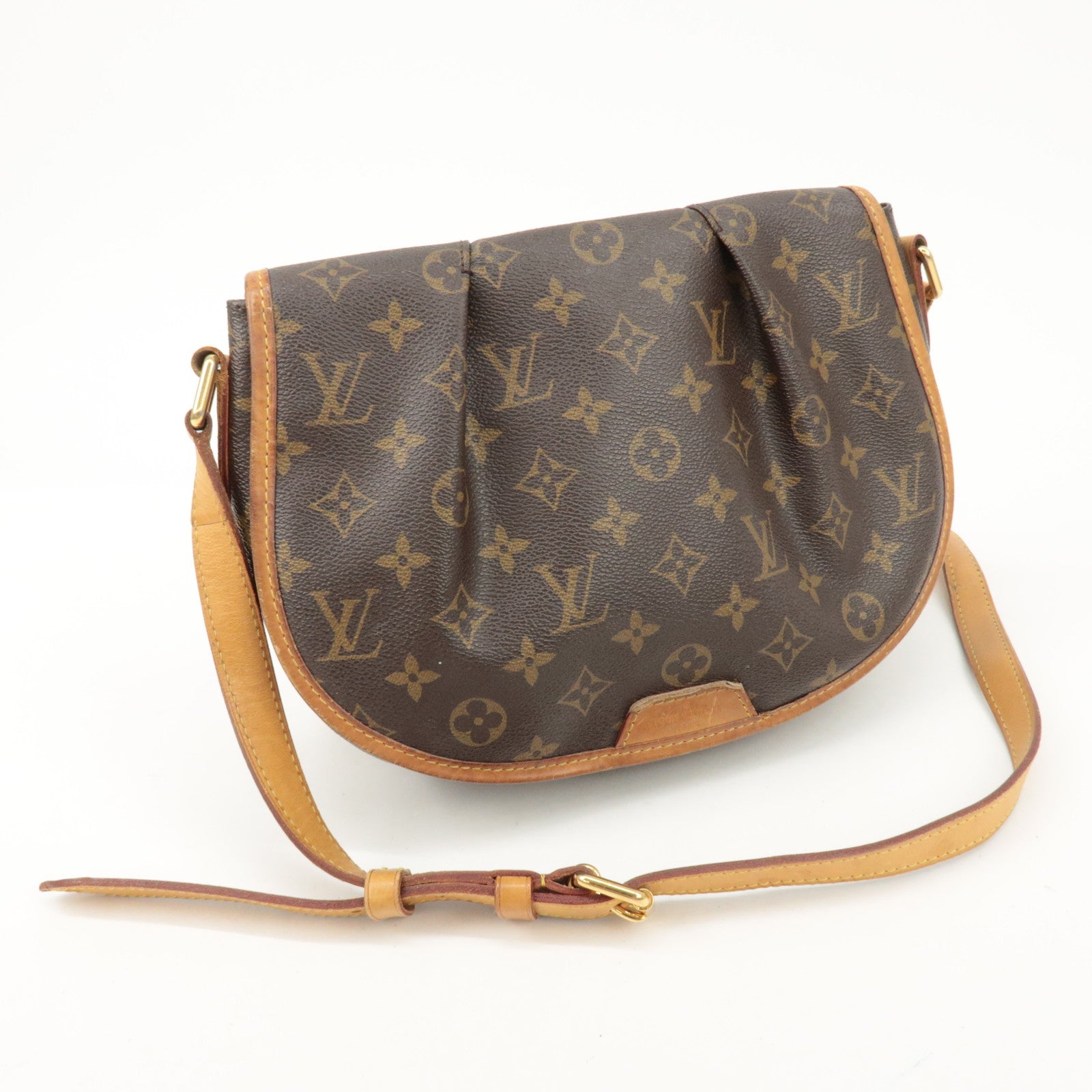 Louis Vuitton Monogram Menilmontant PM Shoulder Bag M40474 Used