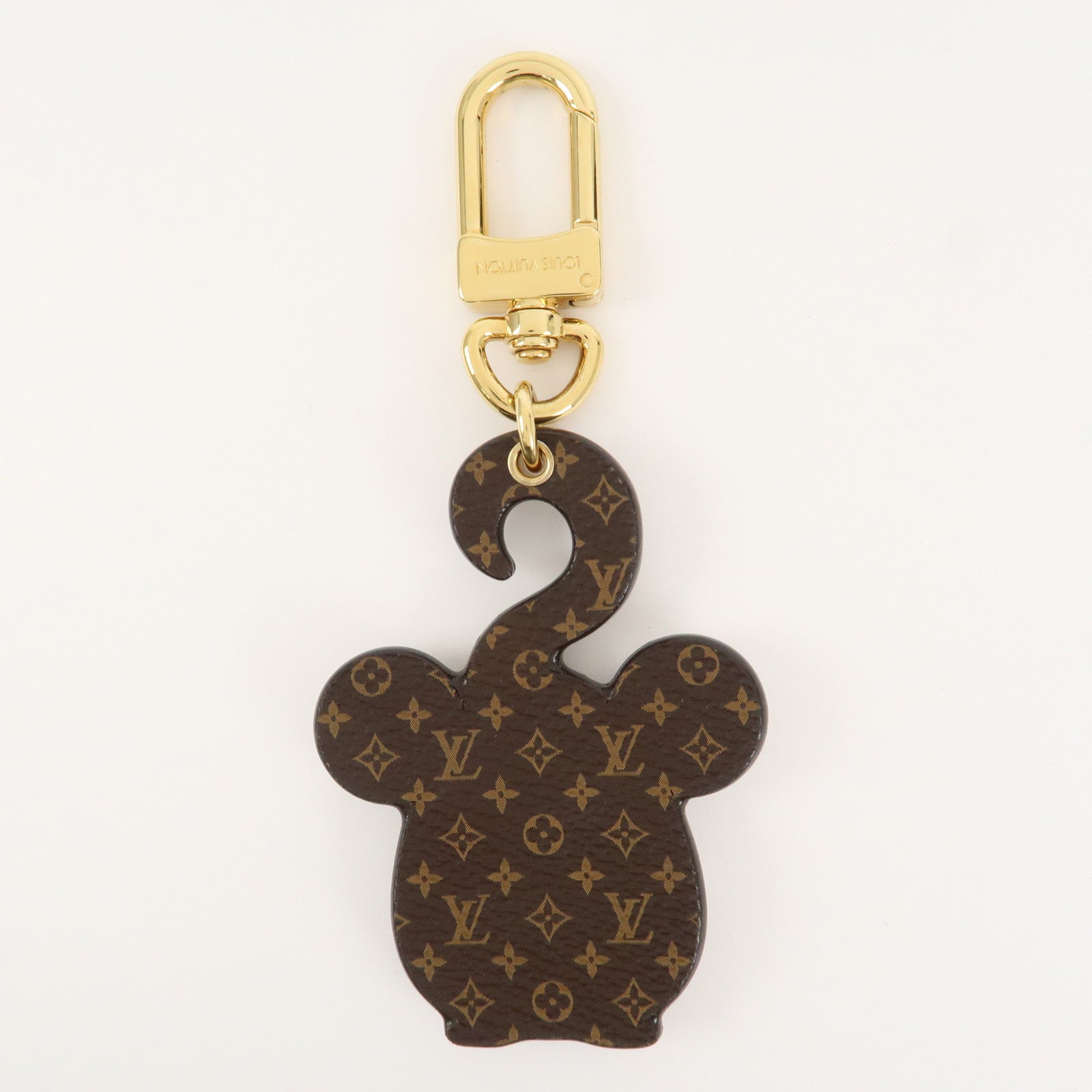 Louis Vuitton Monogram Porte Cles Vuittonite Mouse Bag Charm M69014 Used