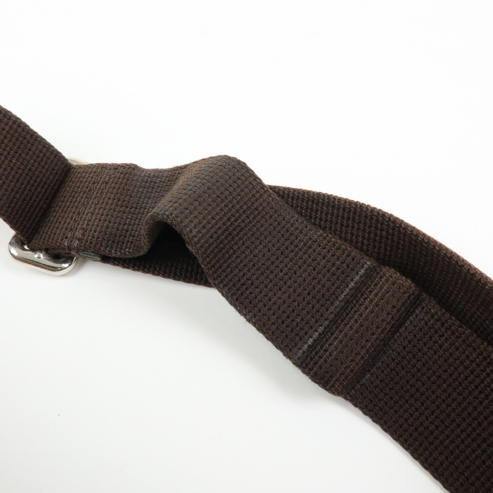 GUCCI GG Canvas Leather Waist Pouch Body Bag Beige Brown 449174