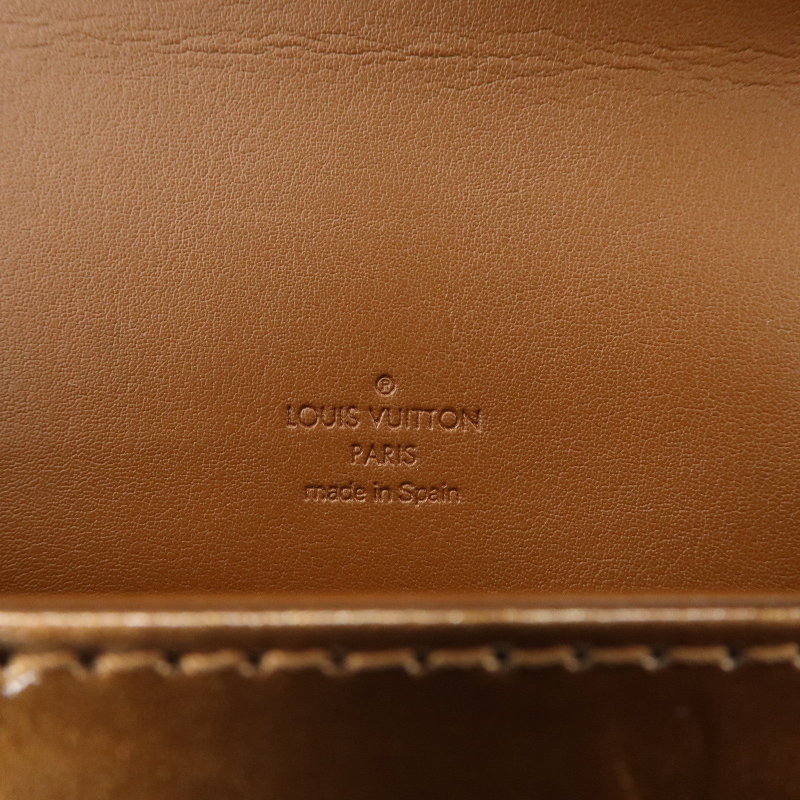 Louis Vuitton Monogram Vernis Thompson Street Bronze M91124
