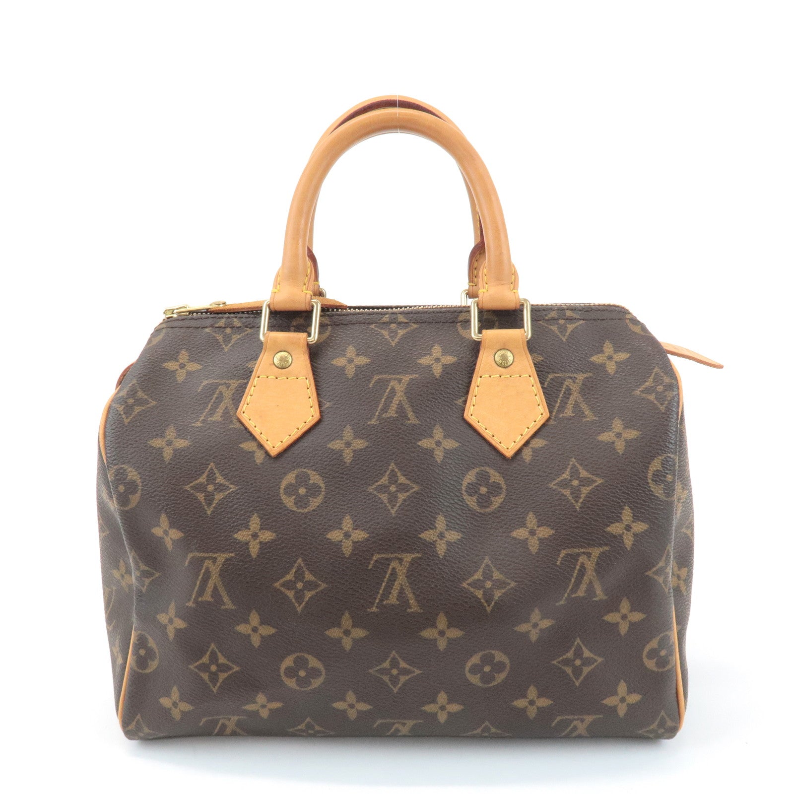 Louis Vuitton Monogram Speedy 25 Hand Bag Boston Bag M41528