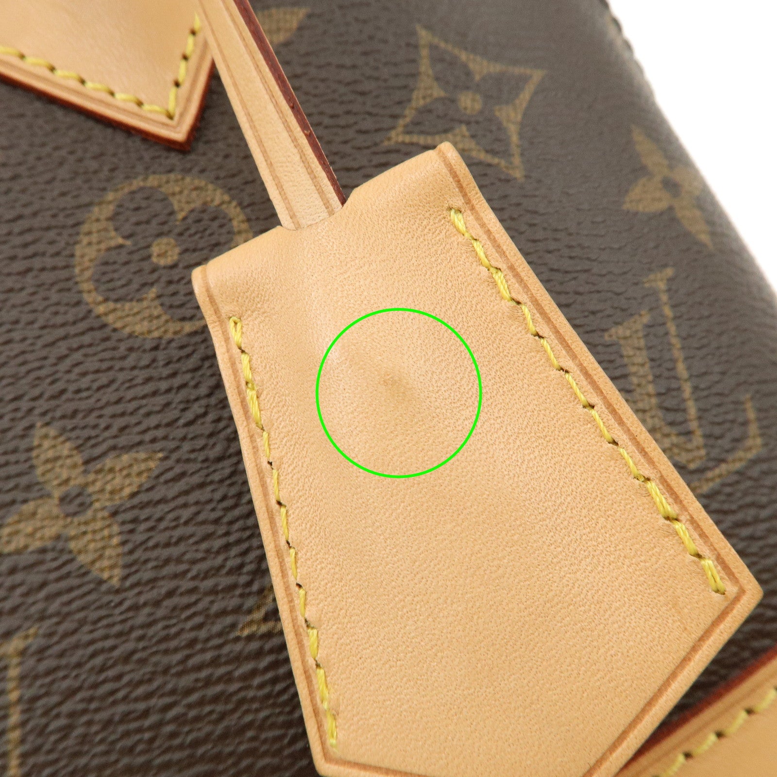 Louis Vuitton Monogram Alma BB 2Way Hand Bag Shoulder Bag M53152 Used