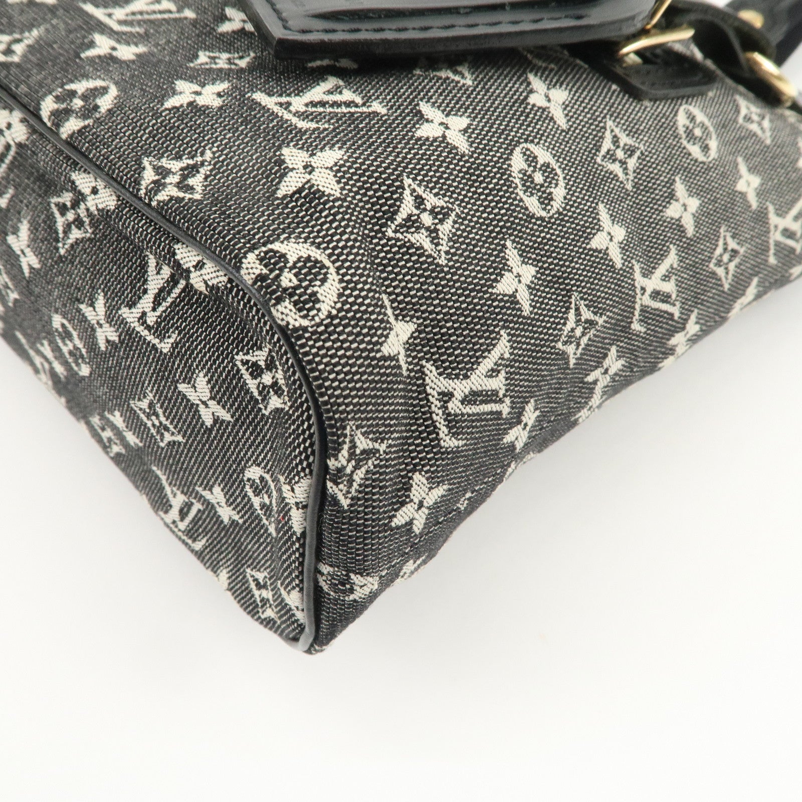 Louis Vuitton Monogram Mini Lucille PM Hand Bag Noir M92610