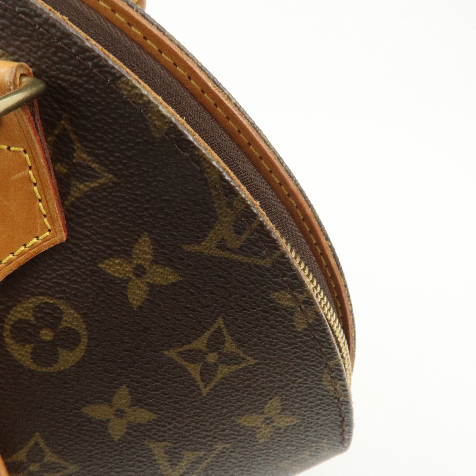 Louis Vuitton Monogram Canvas Ellipse PM Hand Bag Brown M51127