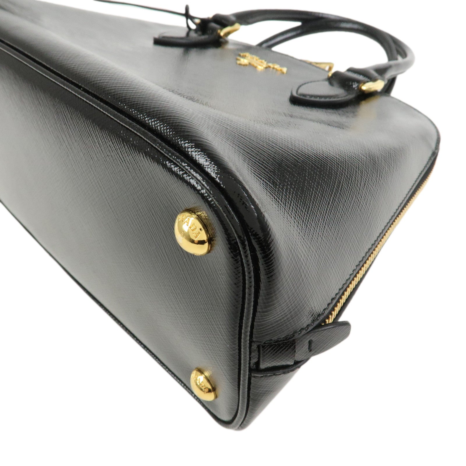 PRADA Promenade Small 2Way Bag Hand Bag Black BL0838