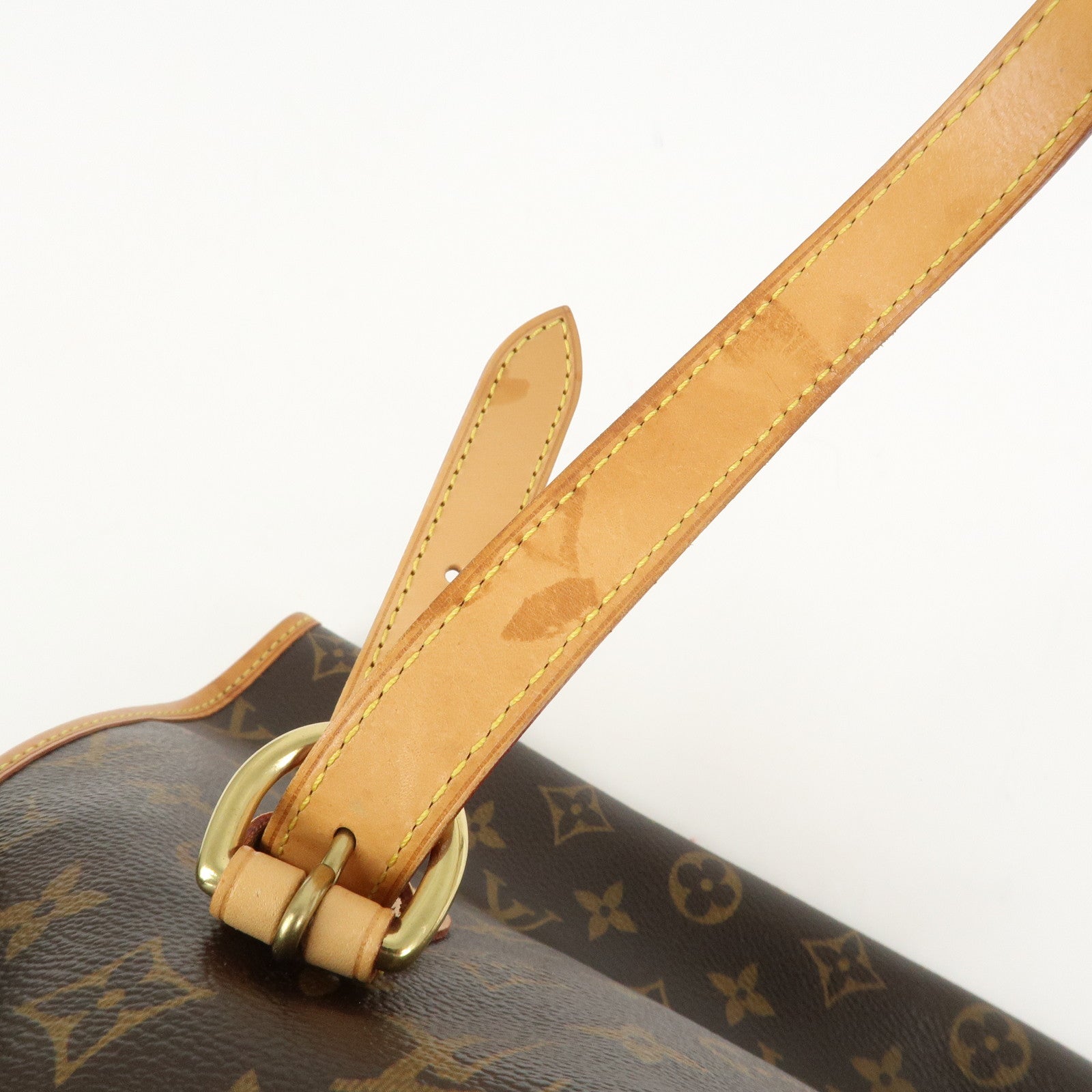 Louis Vuitton Monogram Popincourt Haut Shoulder Bag Brown M40007