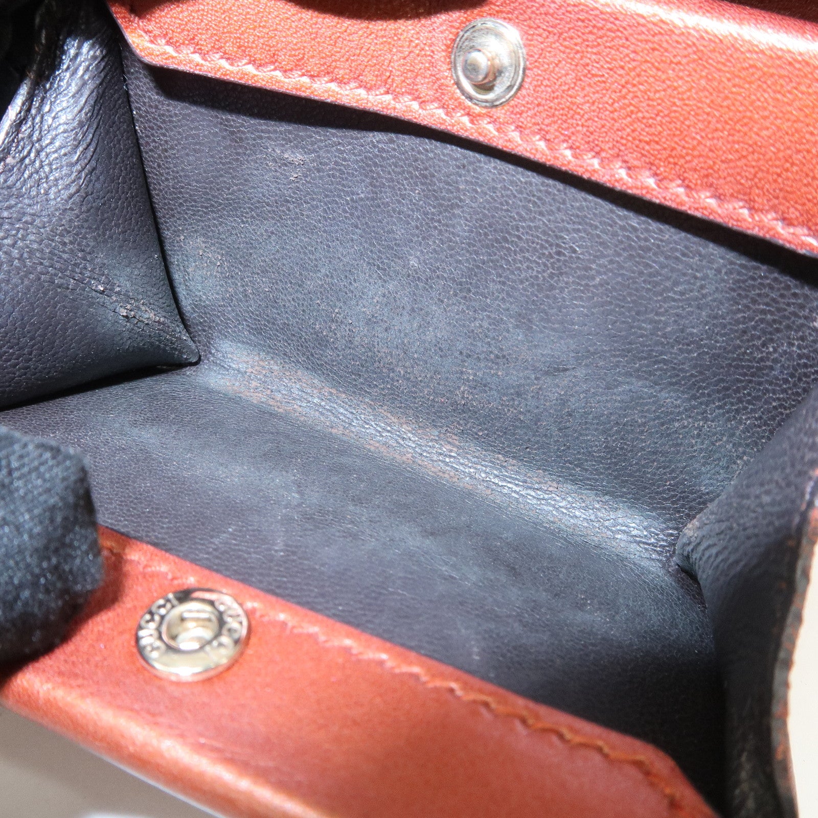 GUCCI Micro Guccissima Leather Coin Case Coin Purse Orange 295845