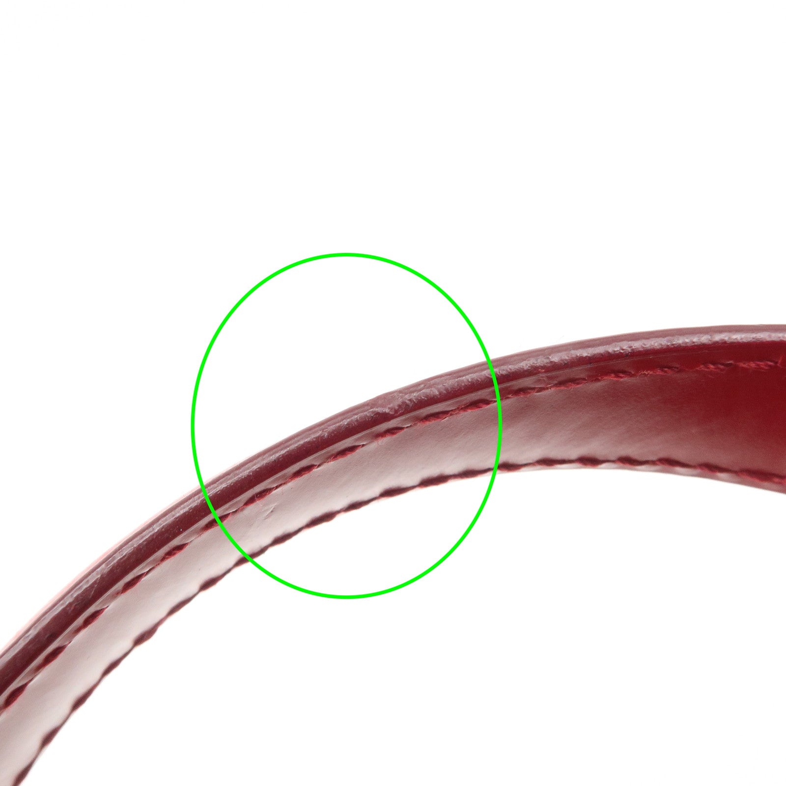 Ferragamo Gancini Leather 2WAY Bag Hand Bag Shoulder Bag Red