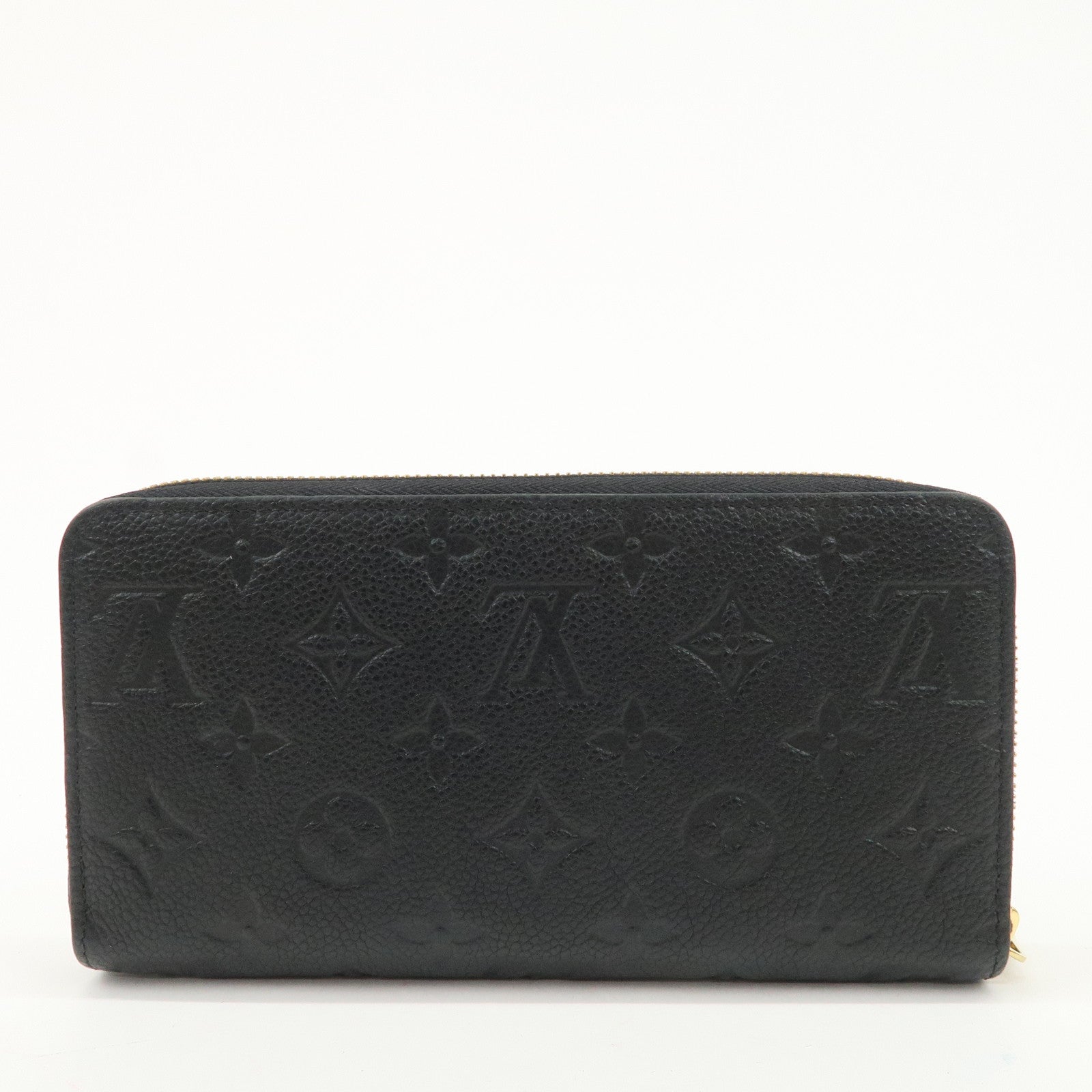Louis Vuitton Monogram Empreinte Zippy Wallet Noir M61864