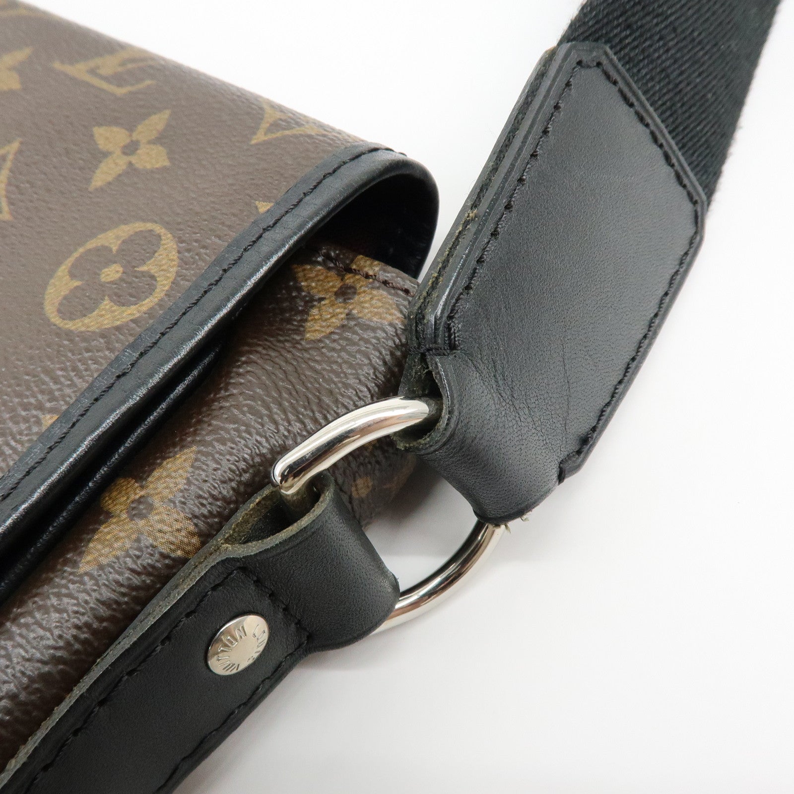 Louis Vuitton Monogram Macassar Bass PM Shoulder Bag Brown M56717