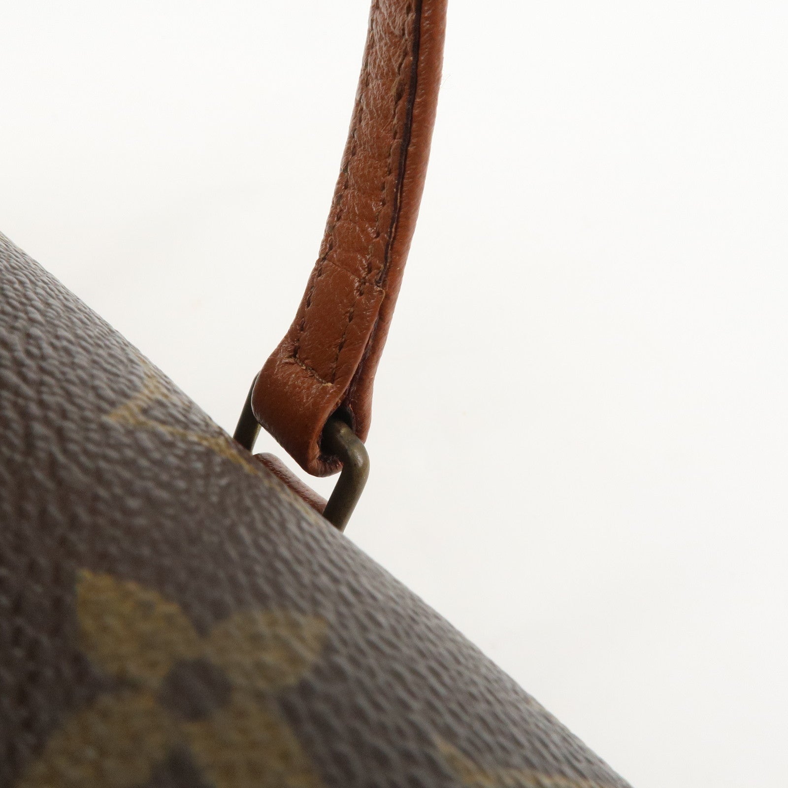 Louis Vuitton Monogram Papillon 26 Hand Bag Old Style Brown M51366