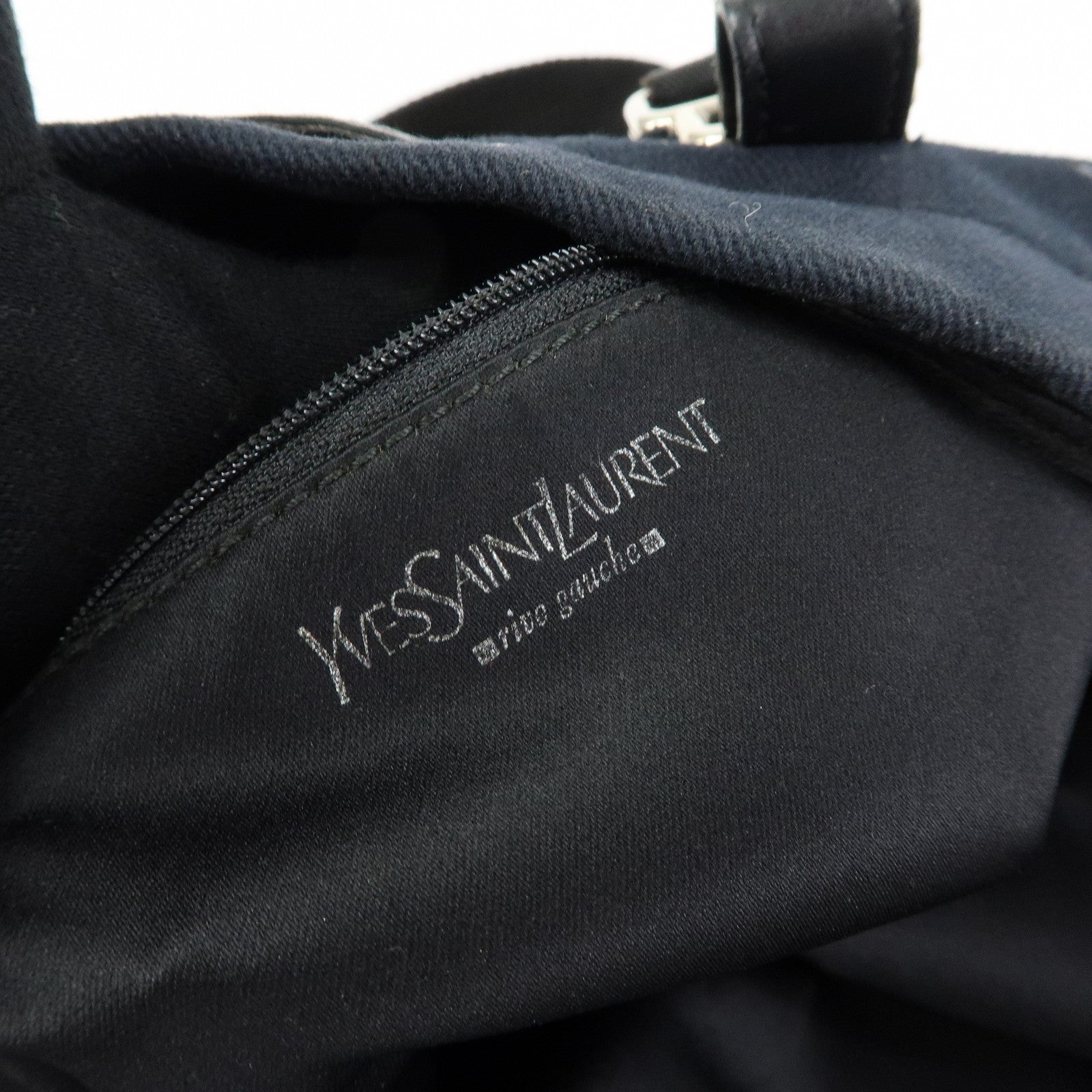 SAINT LAURENT PARIS Kahala Tote Bag Hand Bag Studs Black 143956