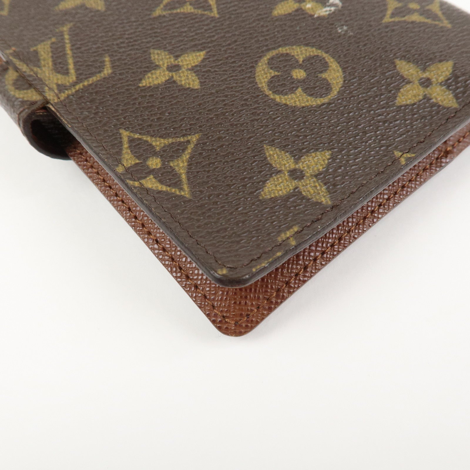 Louis Vuitton Monogram Agenda PM Planner Cover Brown R20005