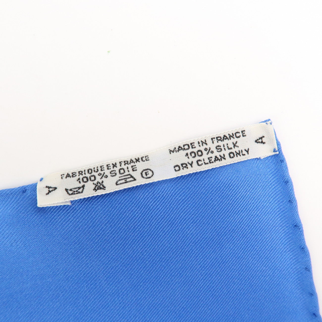 HERMES Carre 90 Silk 100% Scarf Blue Multi Color Used