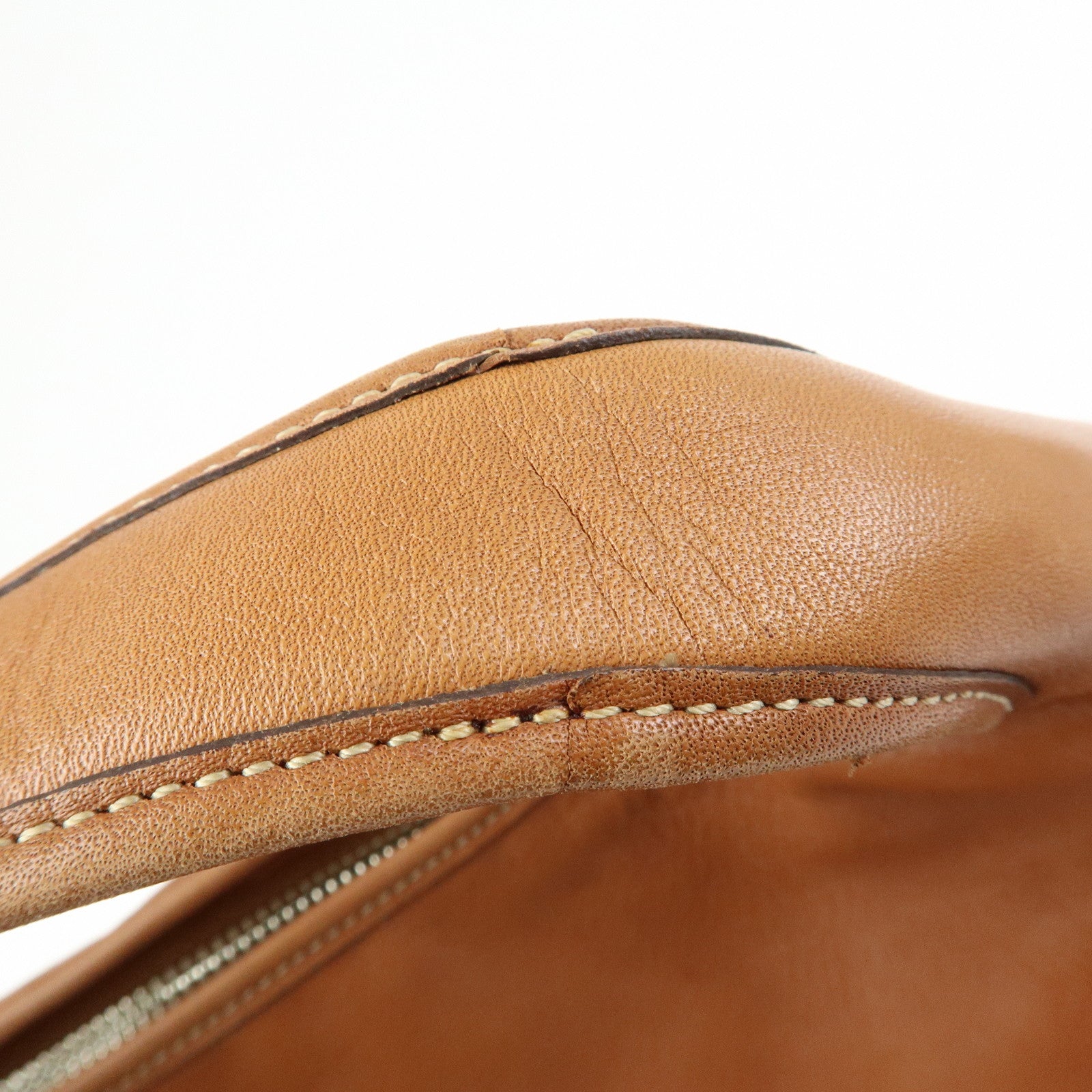 COACH Ergo Leather Shoulder Bag Hand Bag Camel