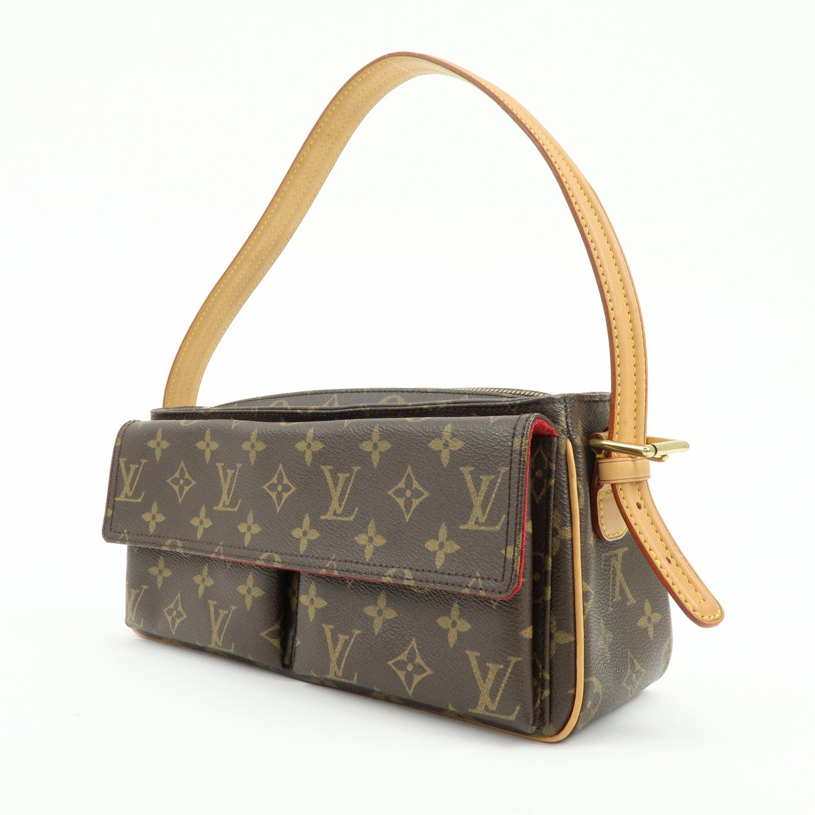 Louis Vuitton Monogram Vivacite Shoulder Bag Hand Bag M51164