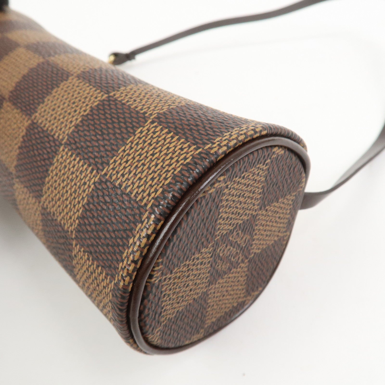 Louis Vuitton Damier Ebene Mini Pouch for Papillon Bag Brown