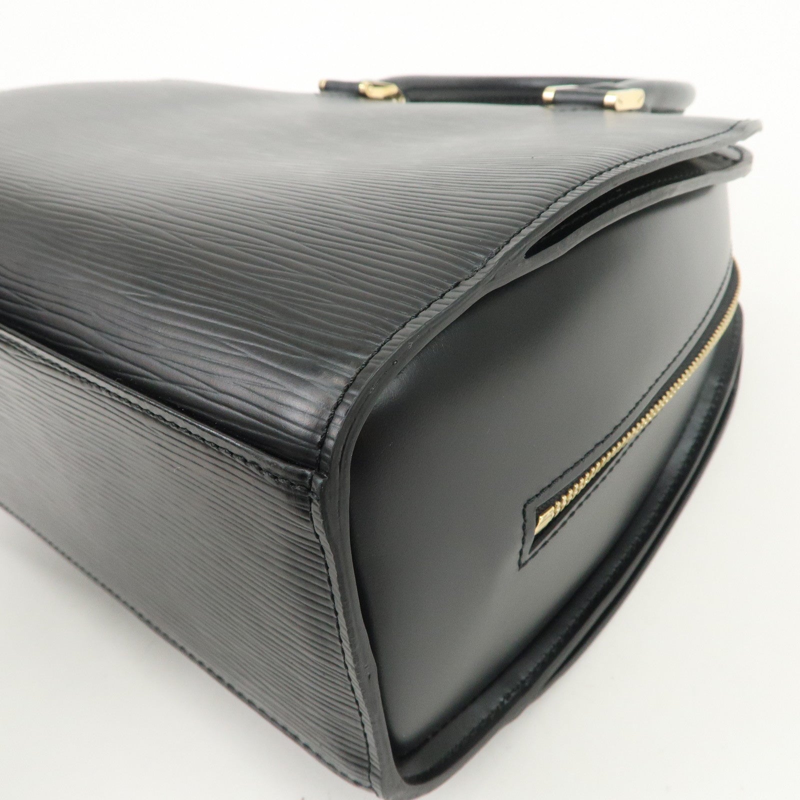 Louis Vuitton Epi Leather Pont Neuf Hand Bag Black Noir M52052