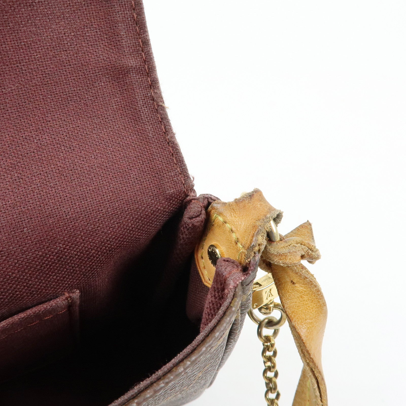 Louis Vuitton Monogram Favorite PM 2Way Shoulder Bag Brown M40717