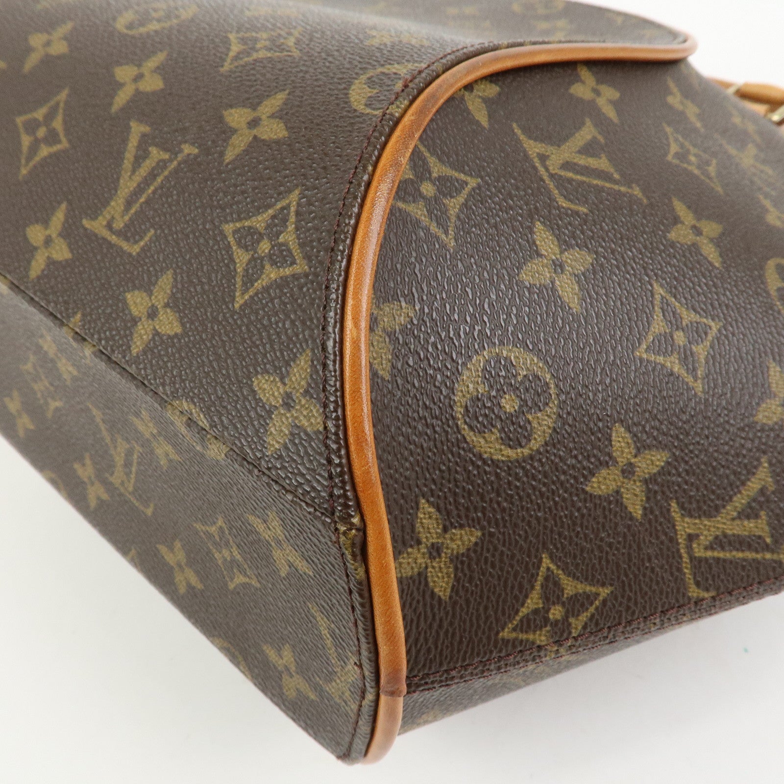 Louis Vuitton Monogram Ellipse MM Hand Bag Brown M51126