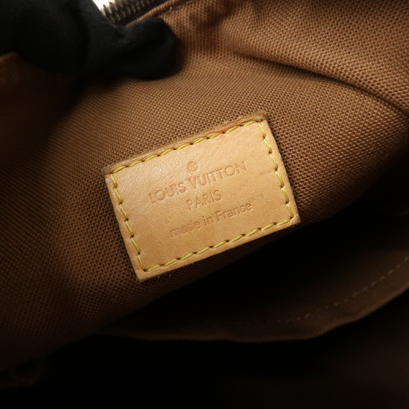 Louis Vuitton Monogram Odeon MM Shoulder Bag Brown M56389