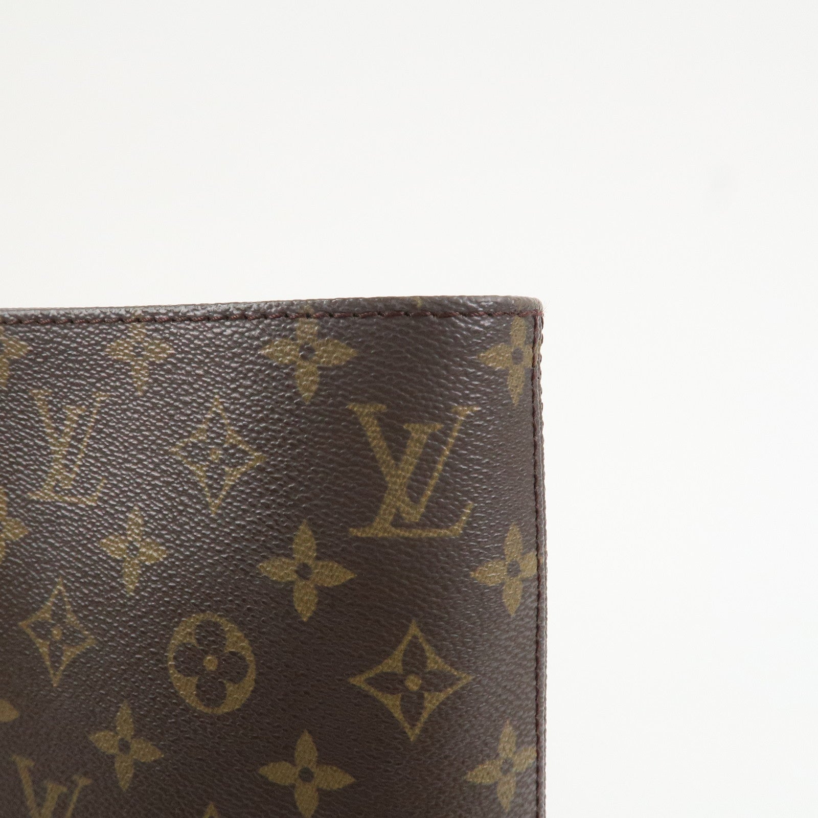 Louis Vuitton Monogram Luco Tote Bag Shoulder Bag Brown M51155