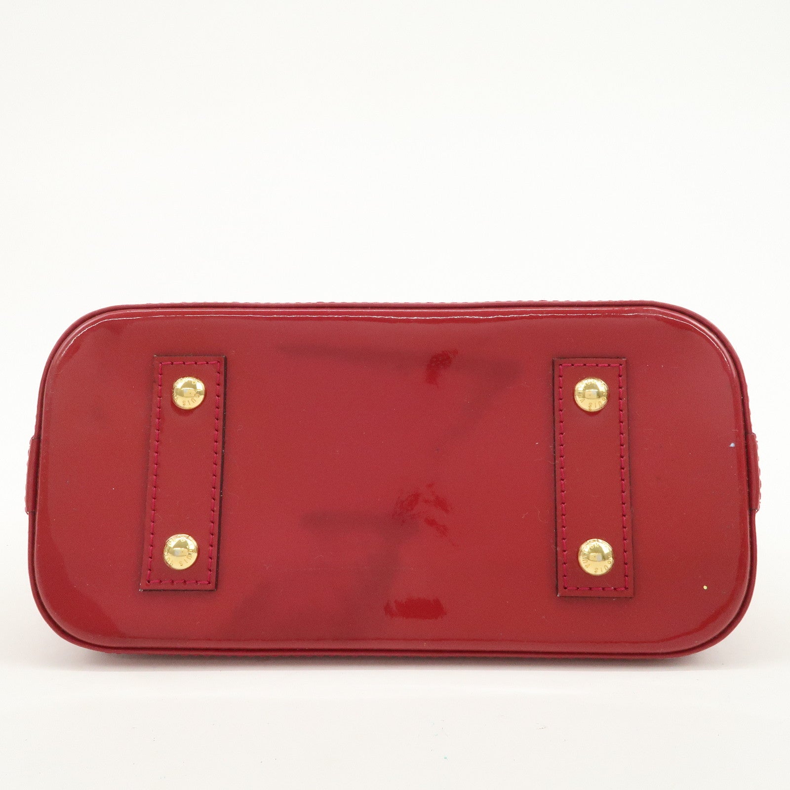 Louis Vuitton Monogram Vernis Alma BB 2Way Bag Rose Indien M91771