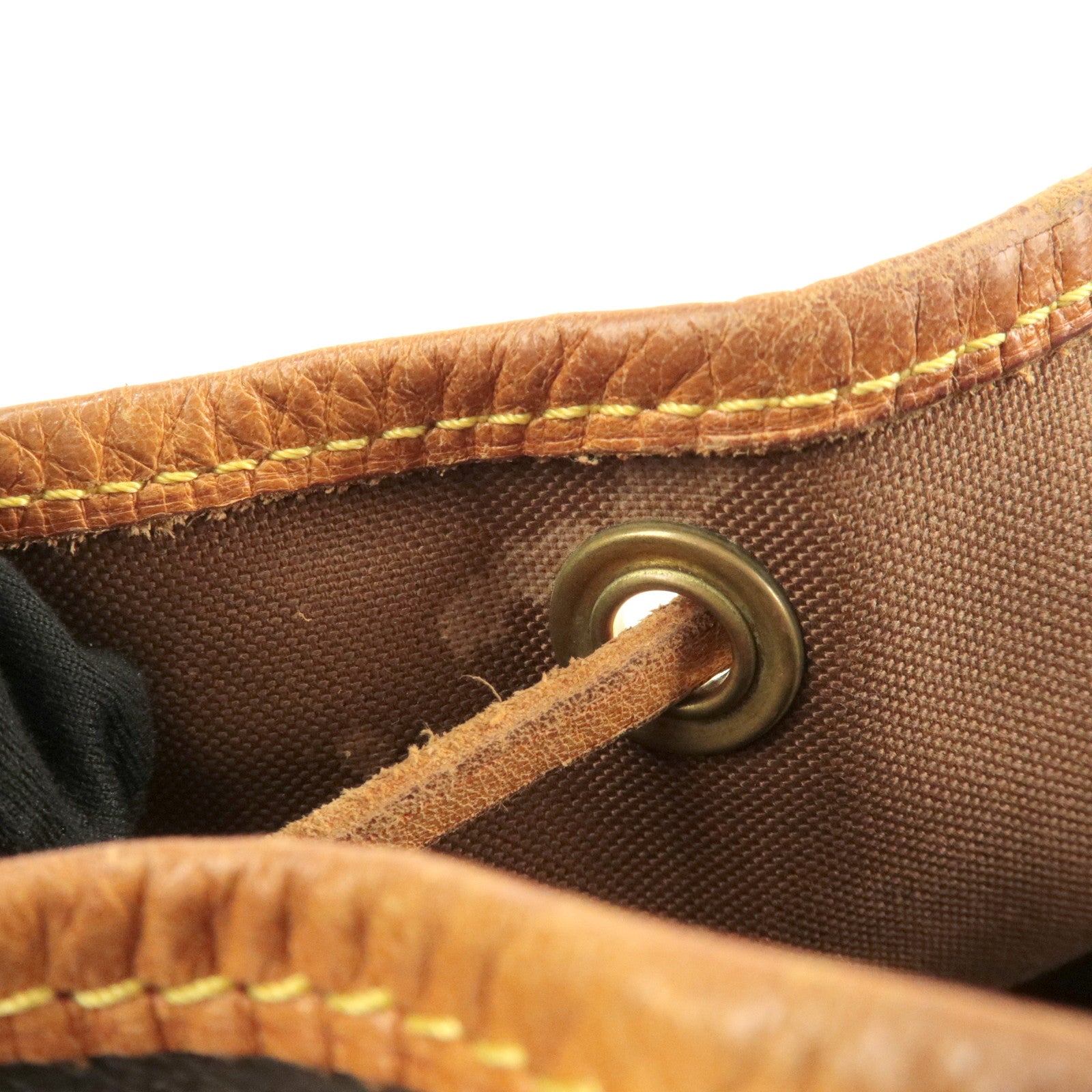 Louis Vuitton Monogram Petit Noe Shoulder Bag Brown M42226 Used