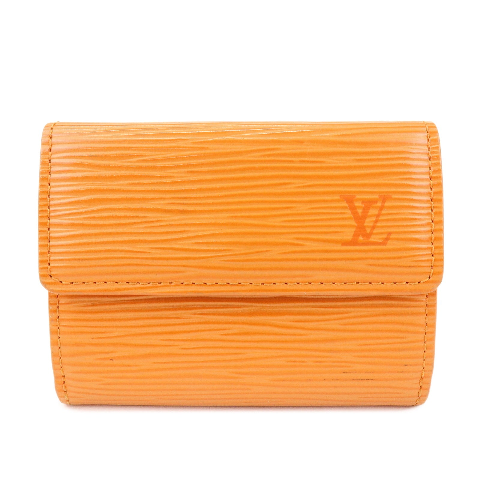 Louis Vuitton Epi Ludlow Wallet Compact Wallet Mandarin M6330H