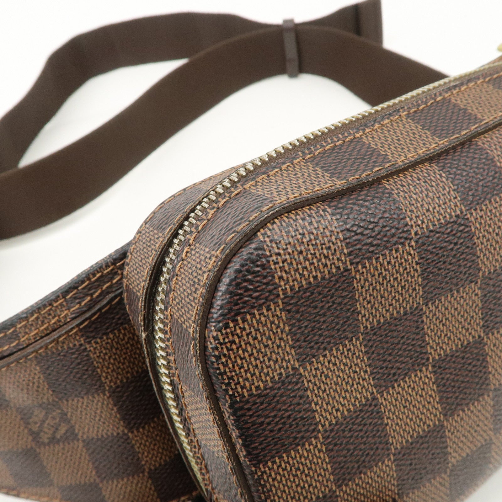 Louis Vuitton Damier Ebene Geronimos Crossbody Bag Waist Bag N51994 Used