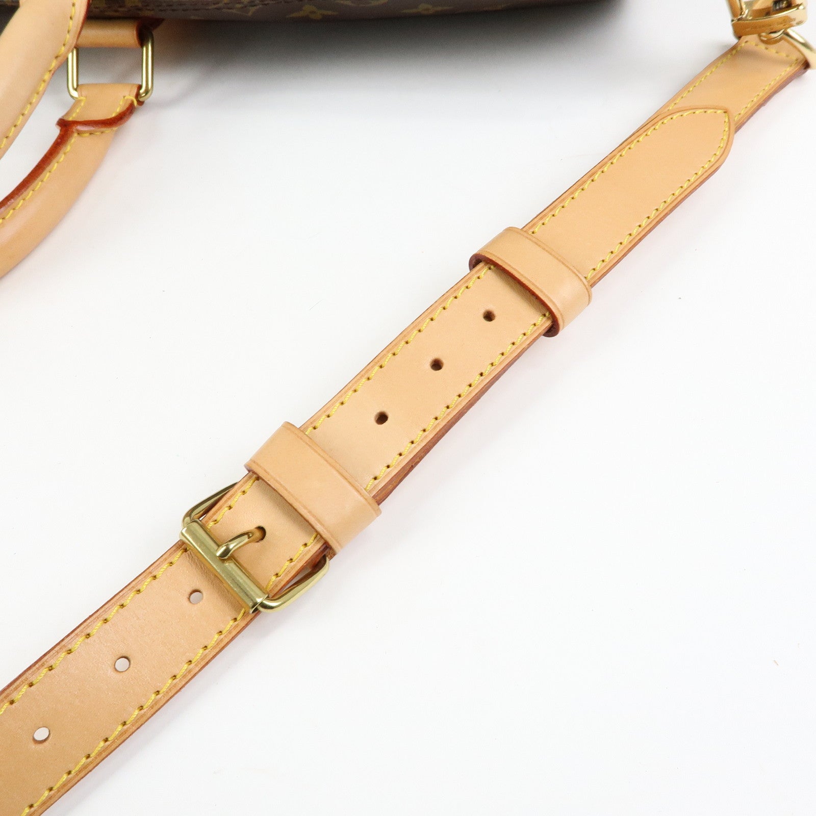 Louis Vuitton Monogram Keep All Bandouliere 50 Boston Bag M41416