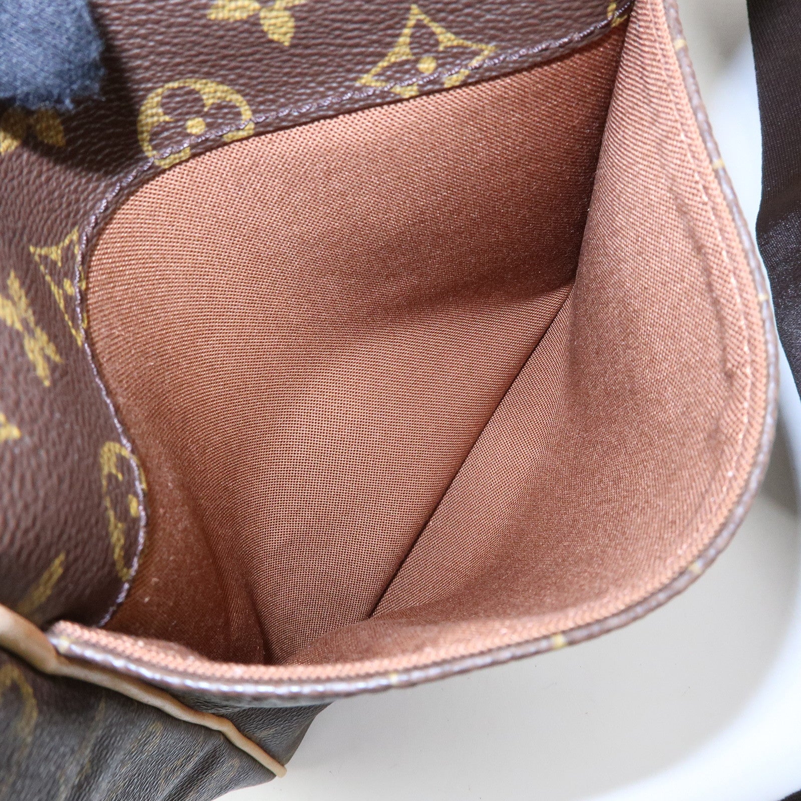 Louis Vuitton Monogram Abbesses Messenger Bag Brown M45257