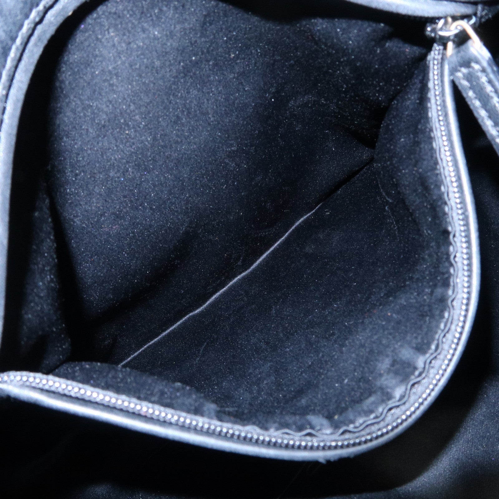 SAINT LAURENT Metropolis Rive Gauche Leather Tote Bag Black 177739