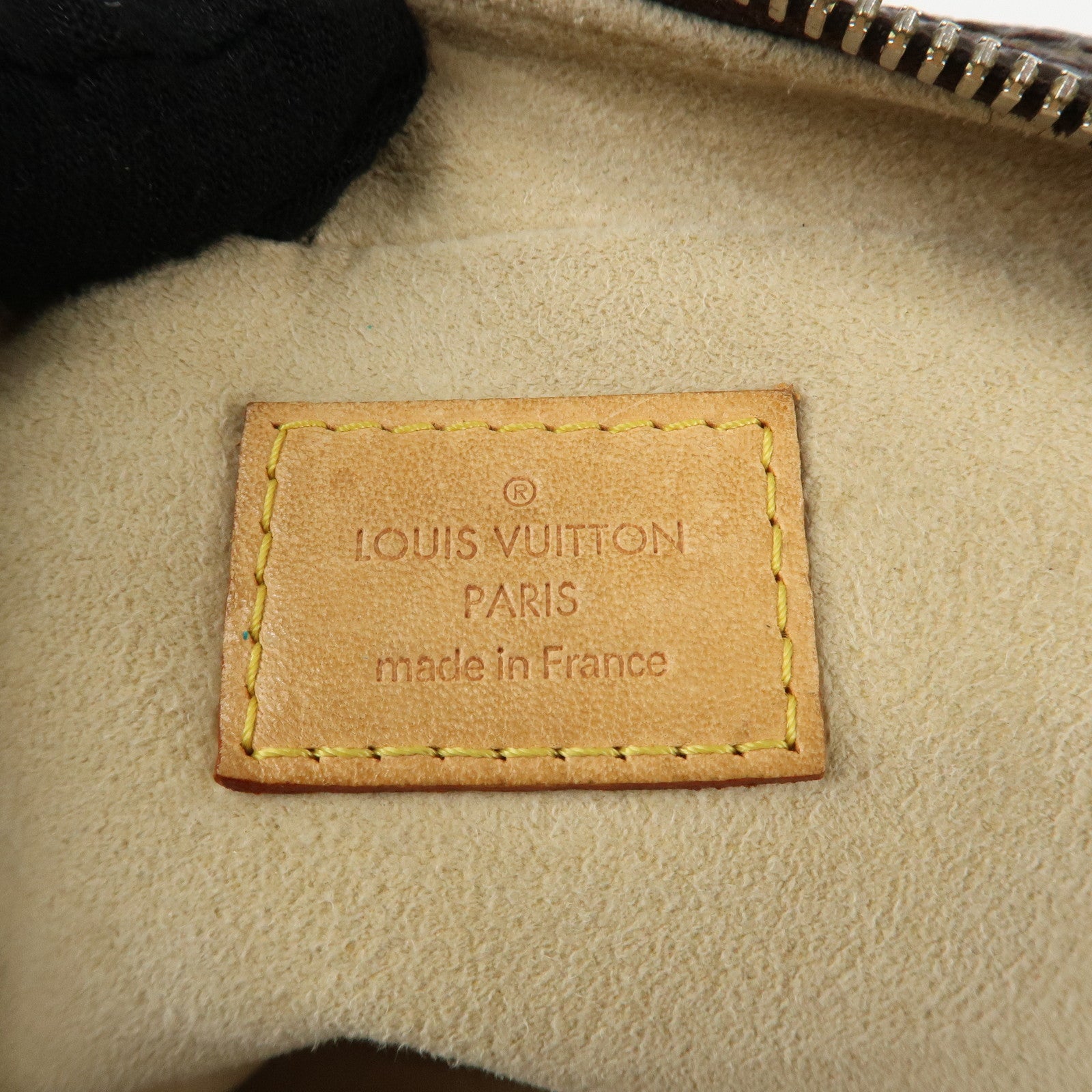 Louis Vuitton Monogram Manhattan PM Hand Bag Brown M40026 Used
