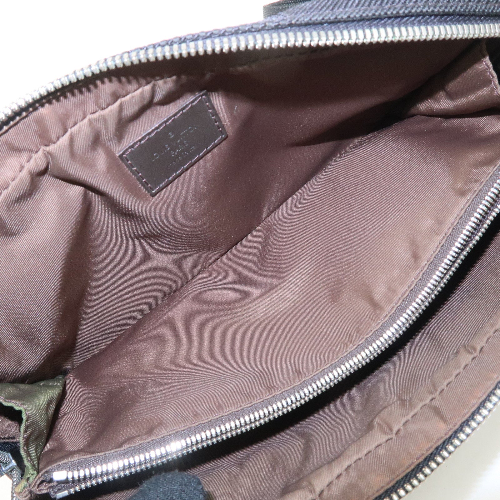 Louis Vuitton Damier Geant Acrobat Waist Bag Black M93620 Used