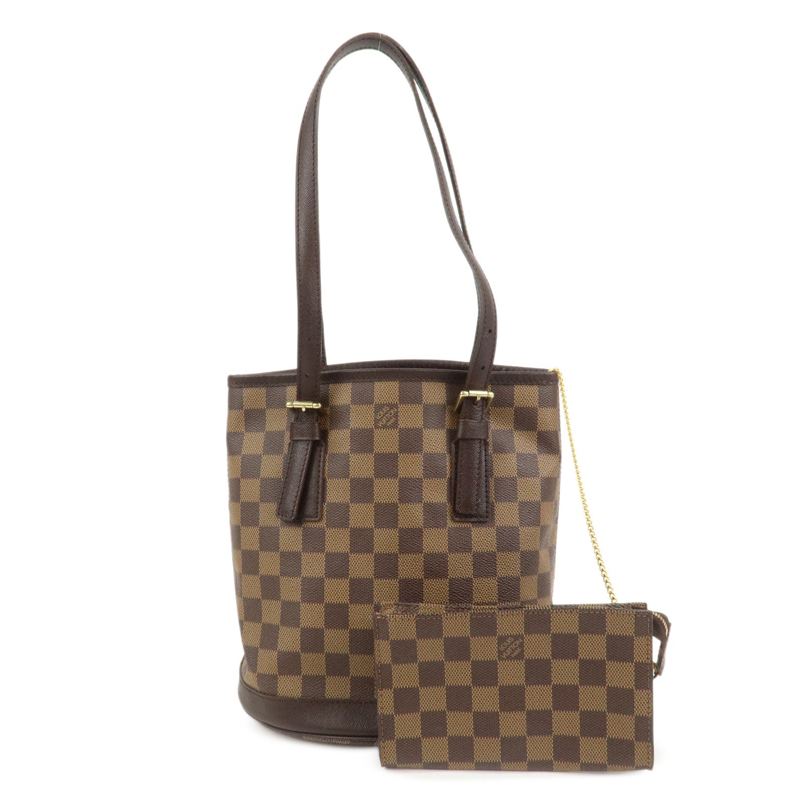 Louis Vuitton Damier Ebene Male Tote Bag Hand Bag Brown N42240