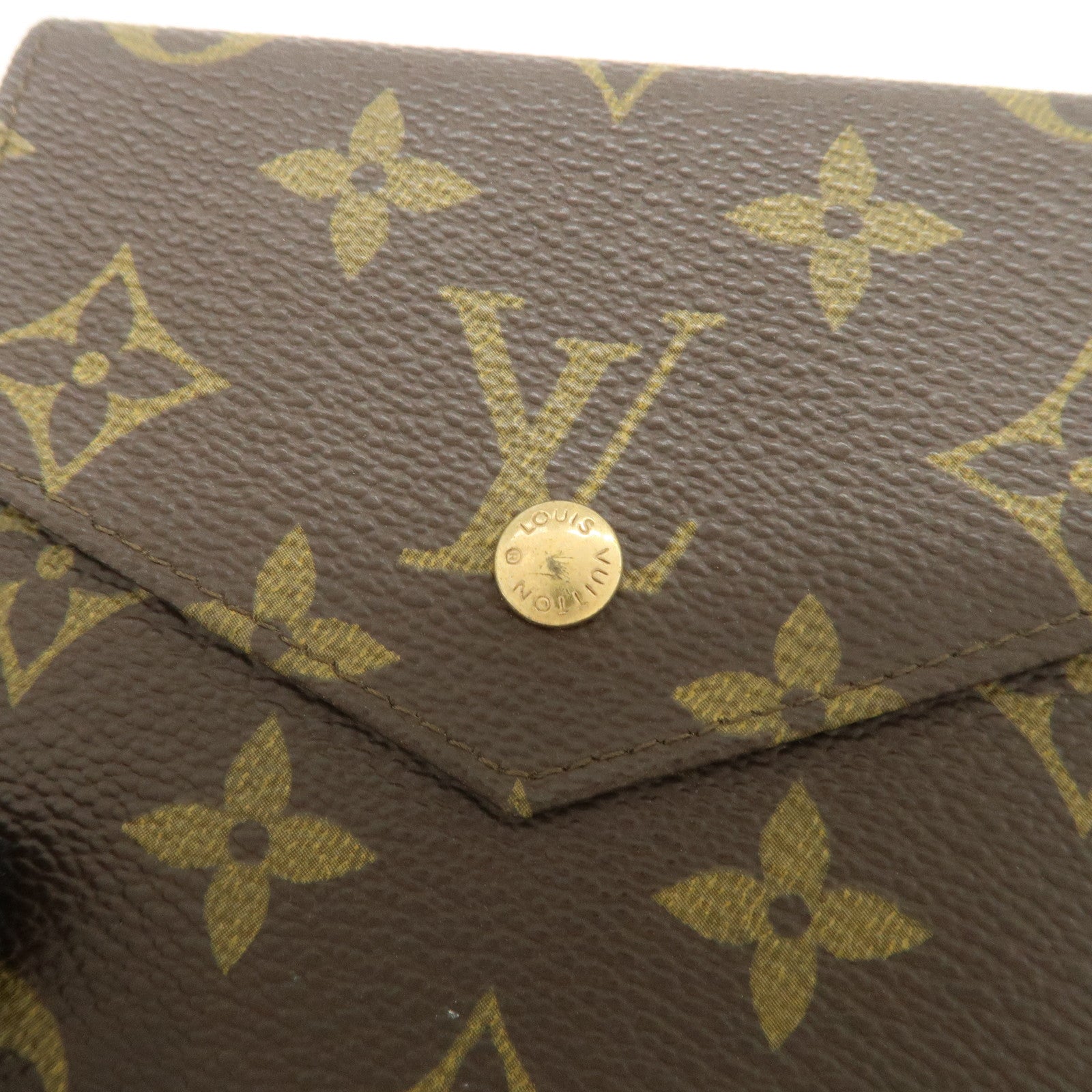 Louis Vuitton Monogram Set of 3 Wallet M61652 M61660 M61207 Used