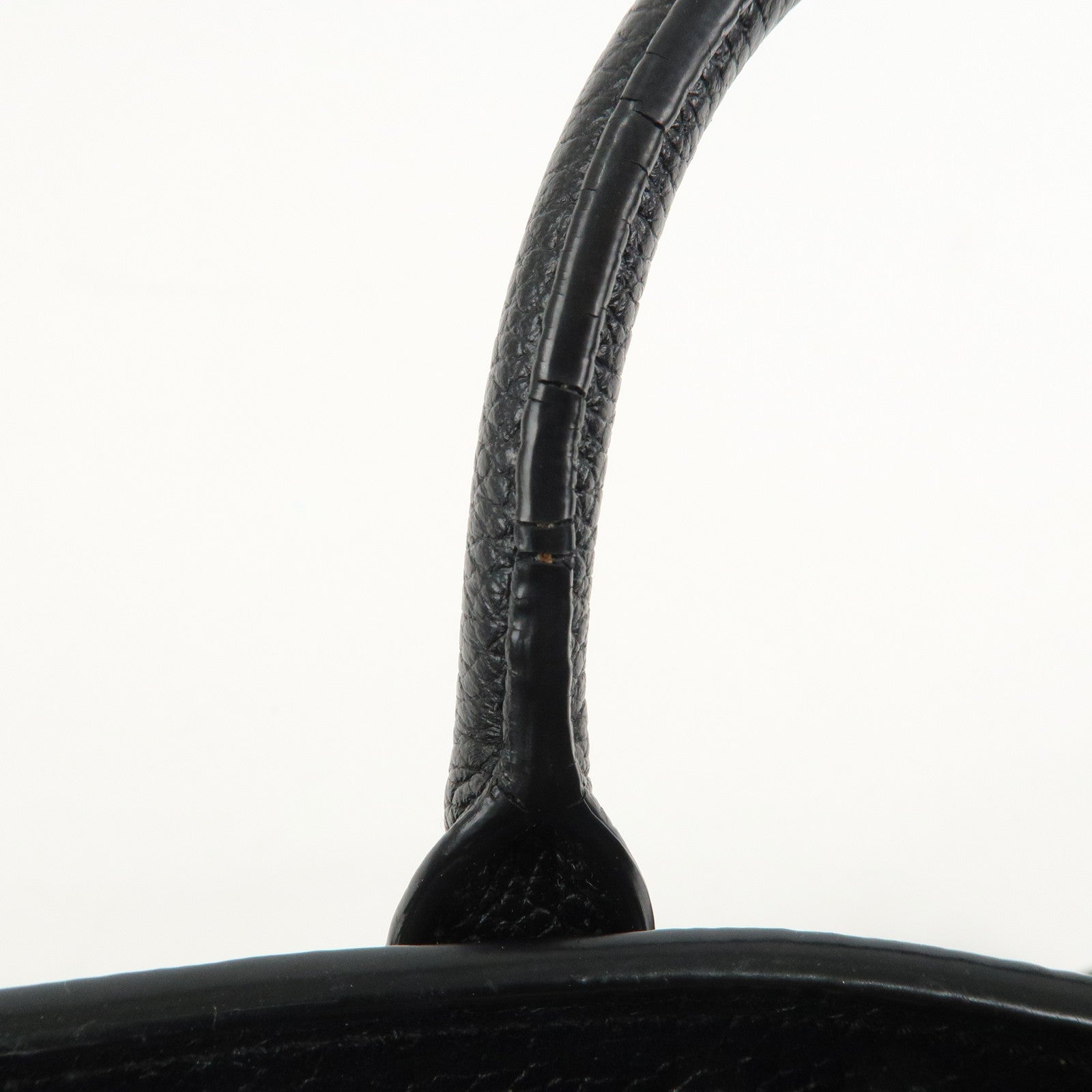 SAINT LAURENT PARIS Sac De Jour 2WAY Bag Hand Bag Black 717449