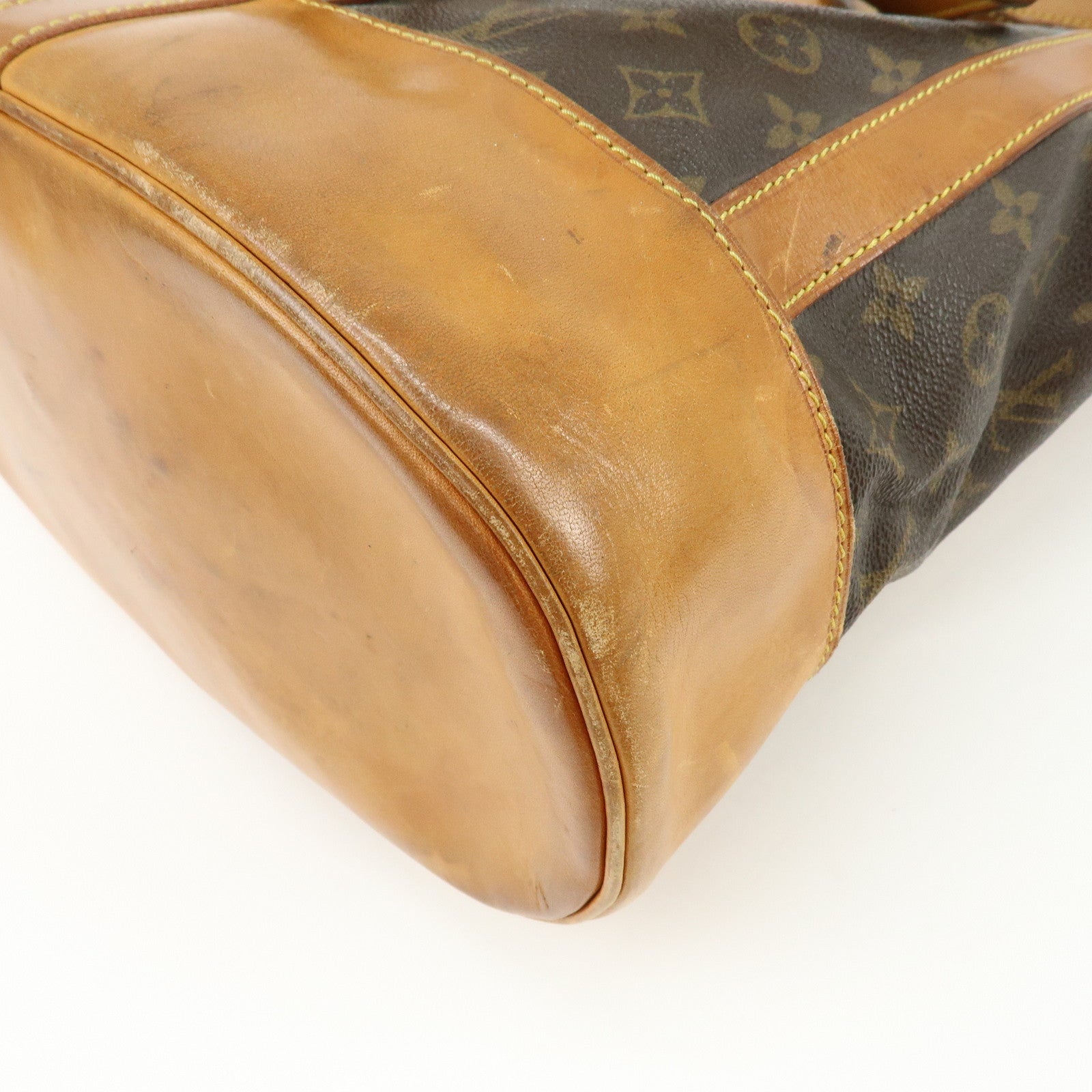 Louis Vuitton Monogram Randonnee GM Shoulder Bag Brown M42244